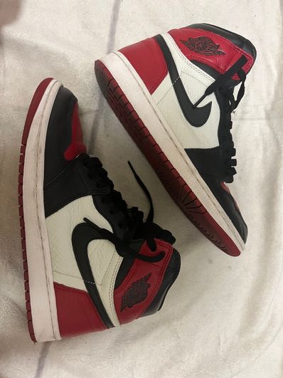 Nike Air Jordan 1 Retro High OG "Bred Toe"