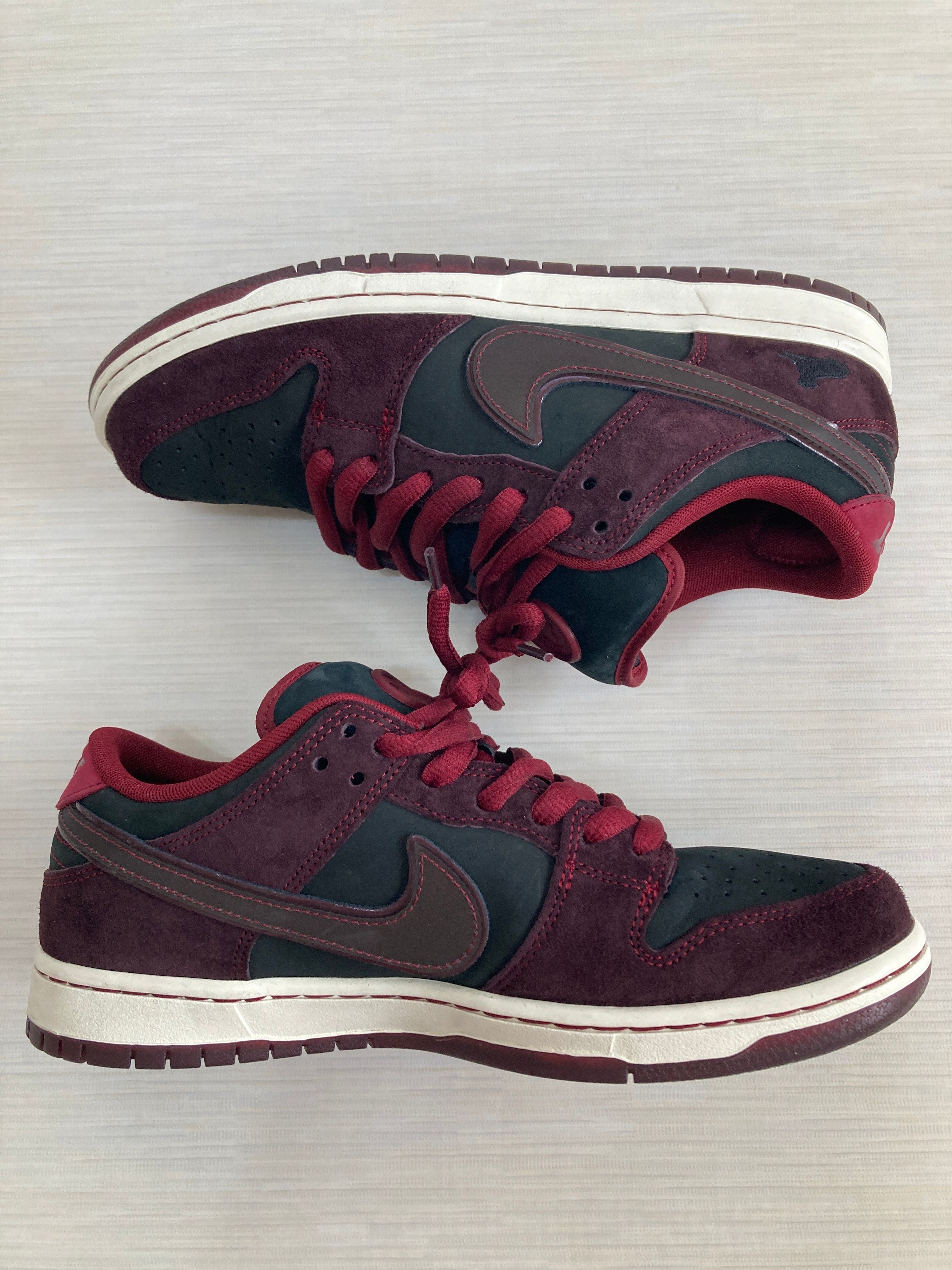 Riot Skateshop × Nike SB Dunk Low Pro QS "Mahogany and Team Red"