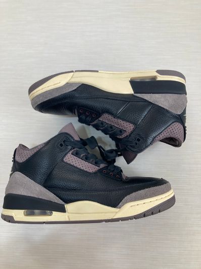 A Ma Maniere × Nike Women's Air Jordan 3 Retro OG SP "Black and Flat Pewter/WYWS"