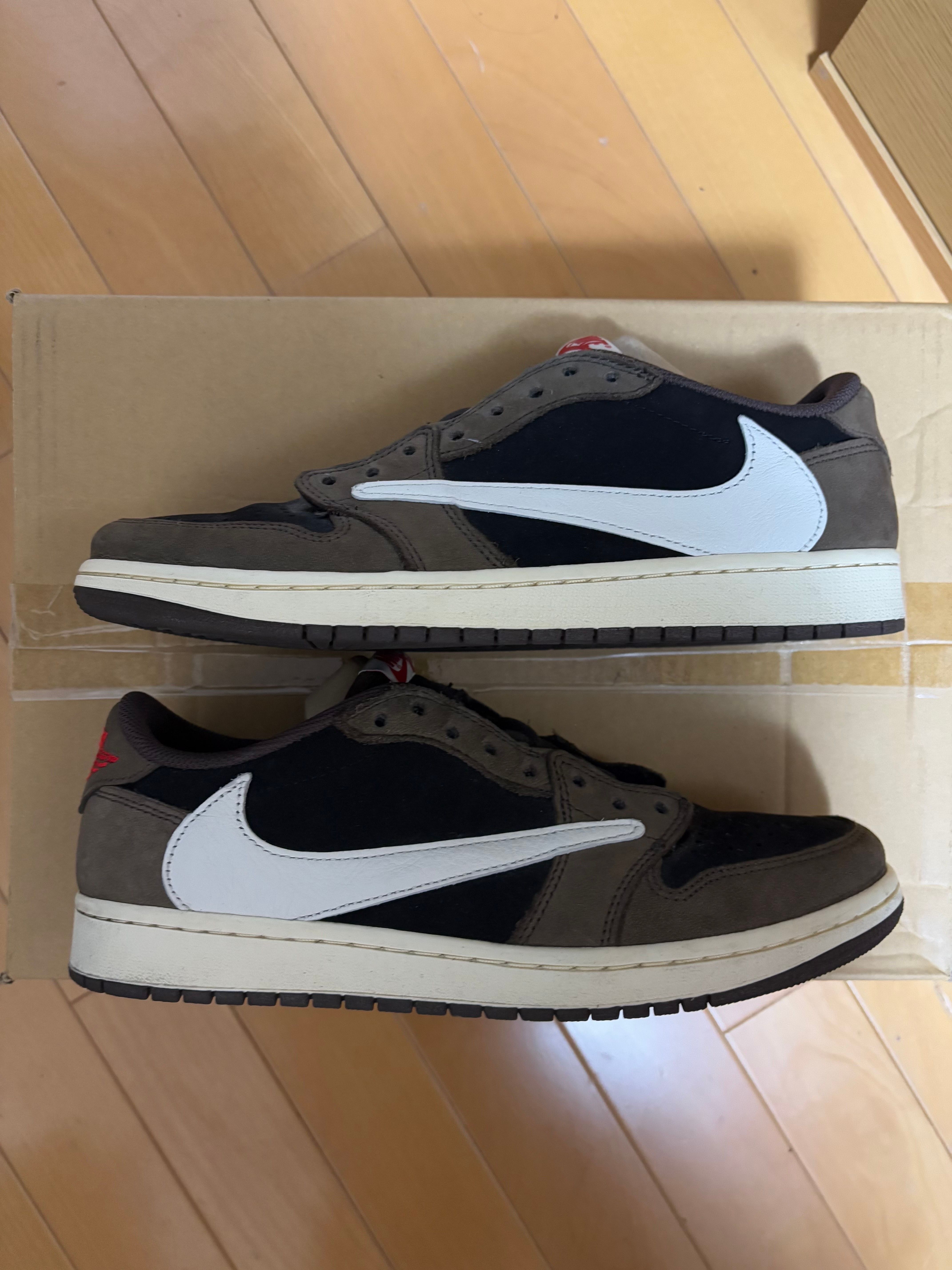 Travis Scott × Nike Air Jordan 1 Low OG SP-T "Black/Dark Mocha"