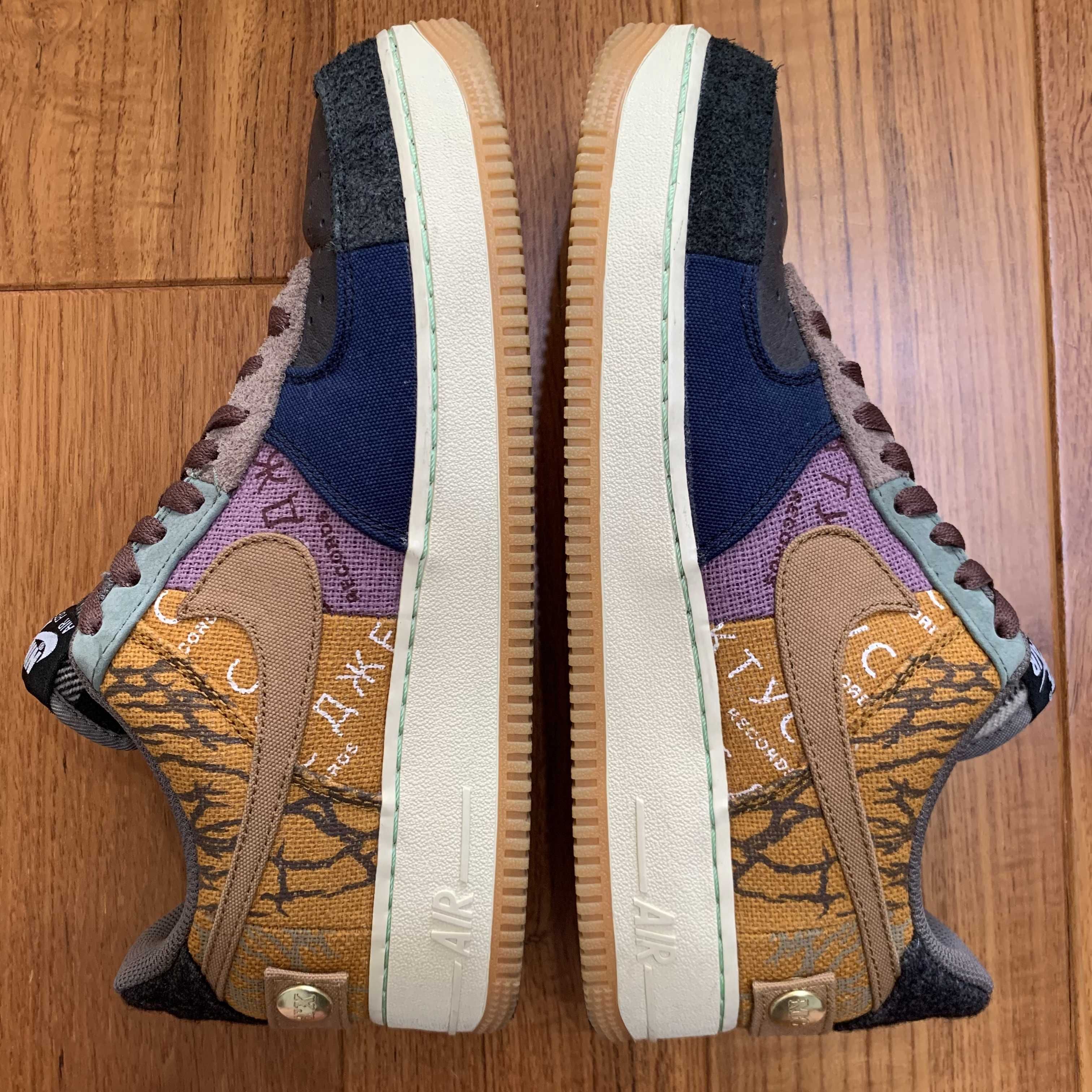 Travis Scott × Nike Air Force 1 Low Cactus Jack "Multi Color"
