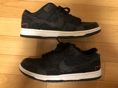 Wasted Youth × Nike SB Dunk Low "Black Denim" / VERDY
