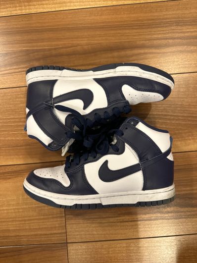 NIKE GS DUNK HIGH "CHAMPIONSHIP NAVY