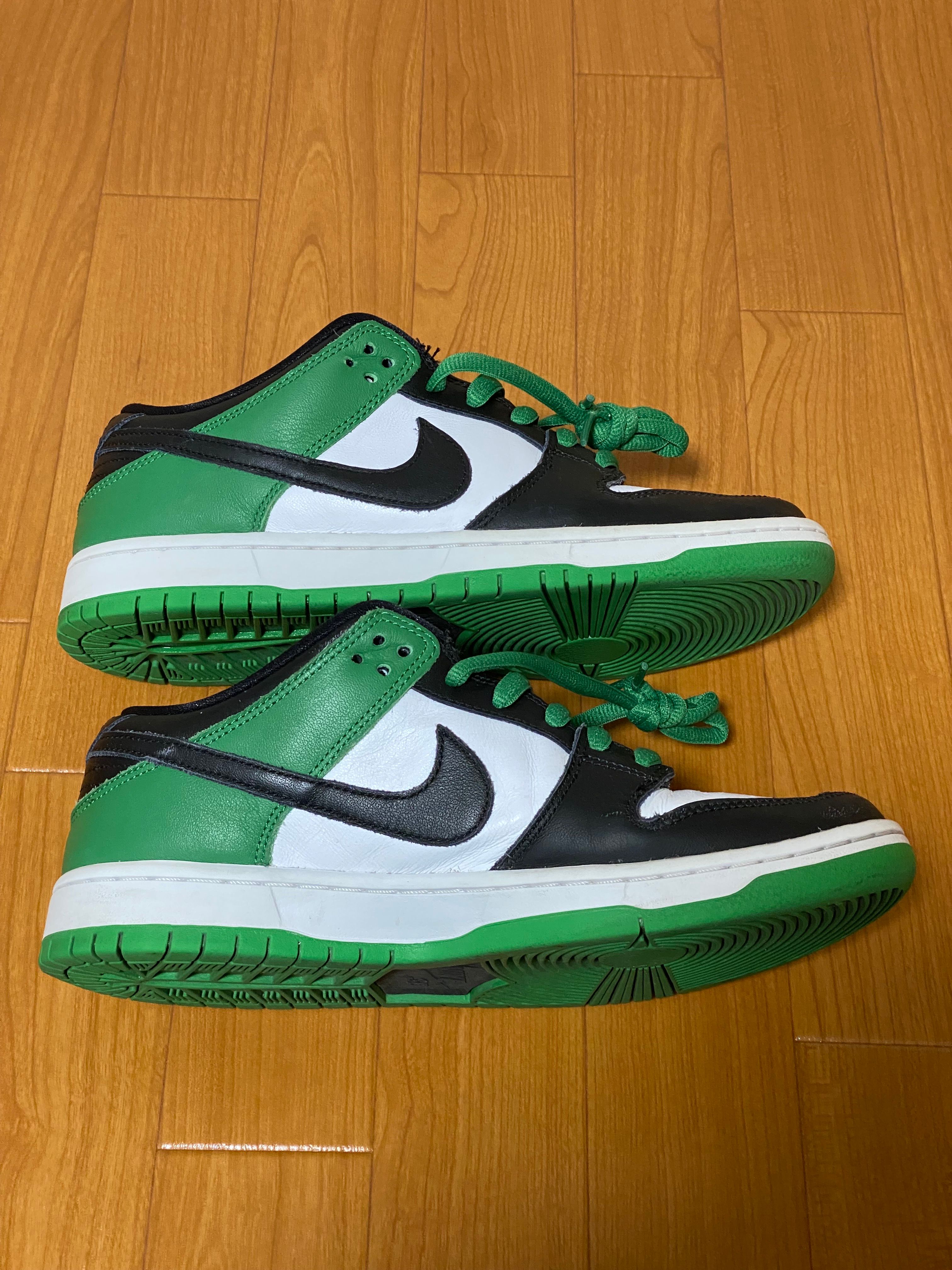 Nike SB Dunk Low Pro "Black and Classic Green"
