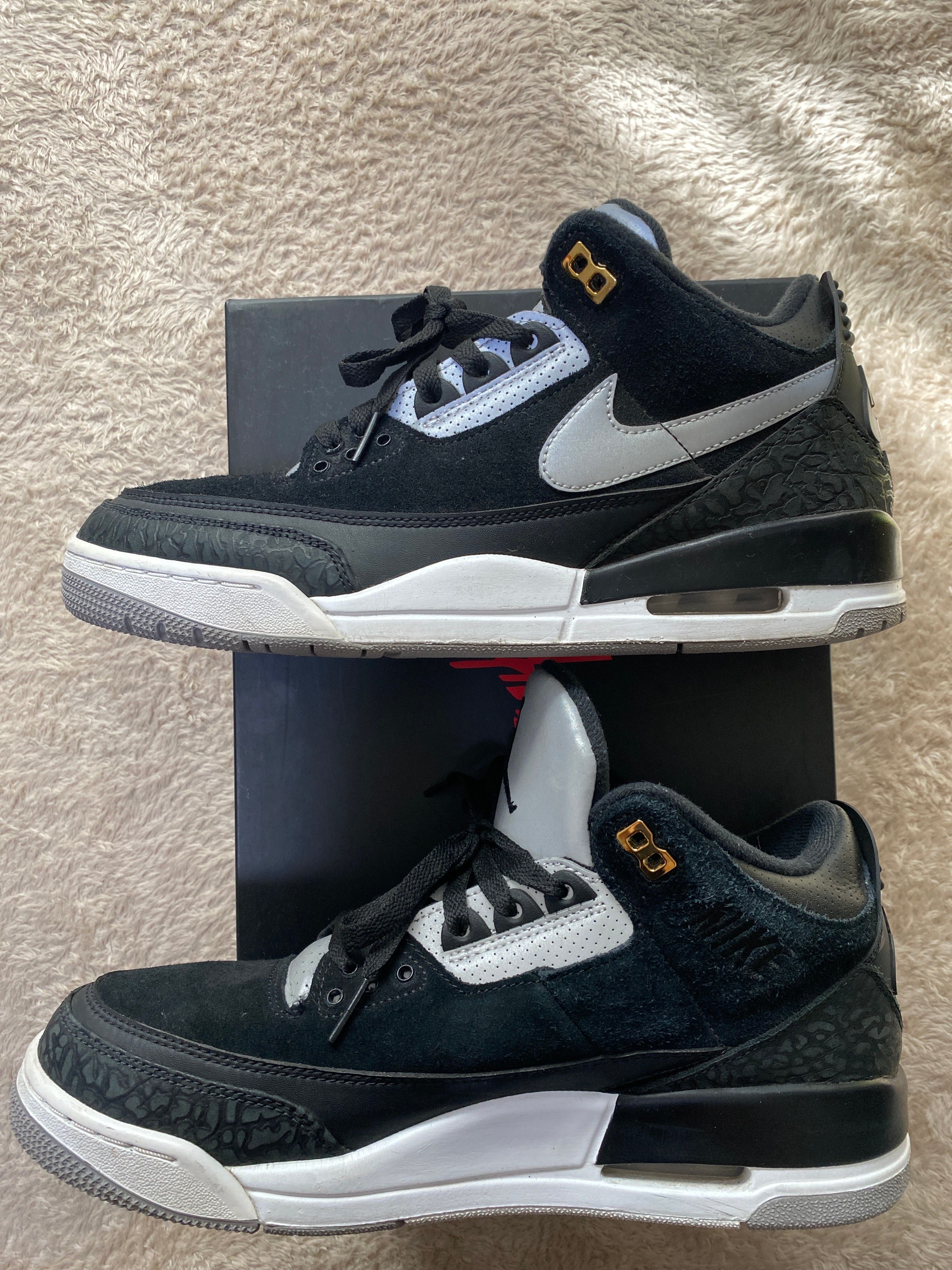 Nike Air Jordan 3 Retro Tinker "Black/Cement Grey"