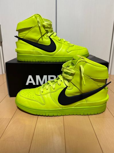 AMBUSH × NIKE DUNK HIGH "FLASH LIME"
