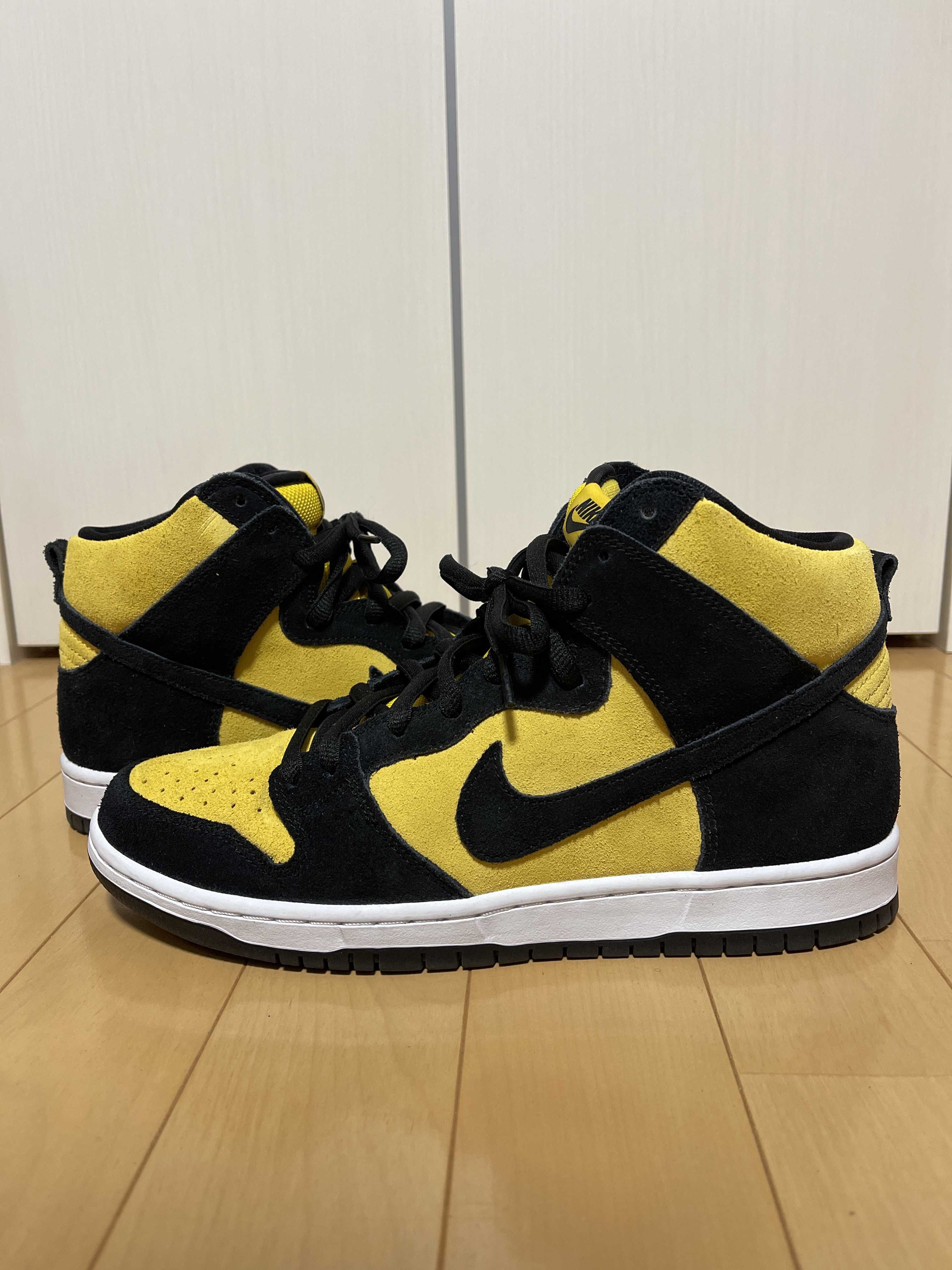 NIKE SB DUNK HIGH "MAIZE AND BLACK"
