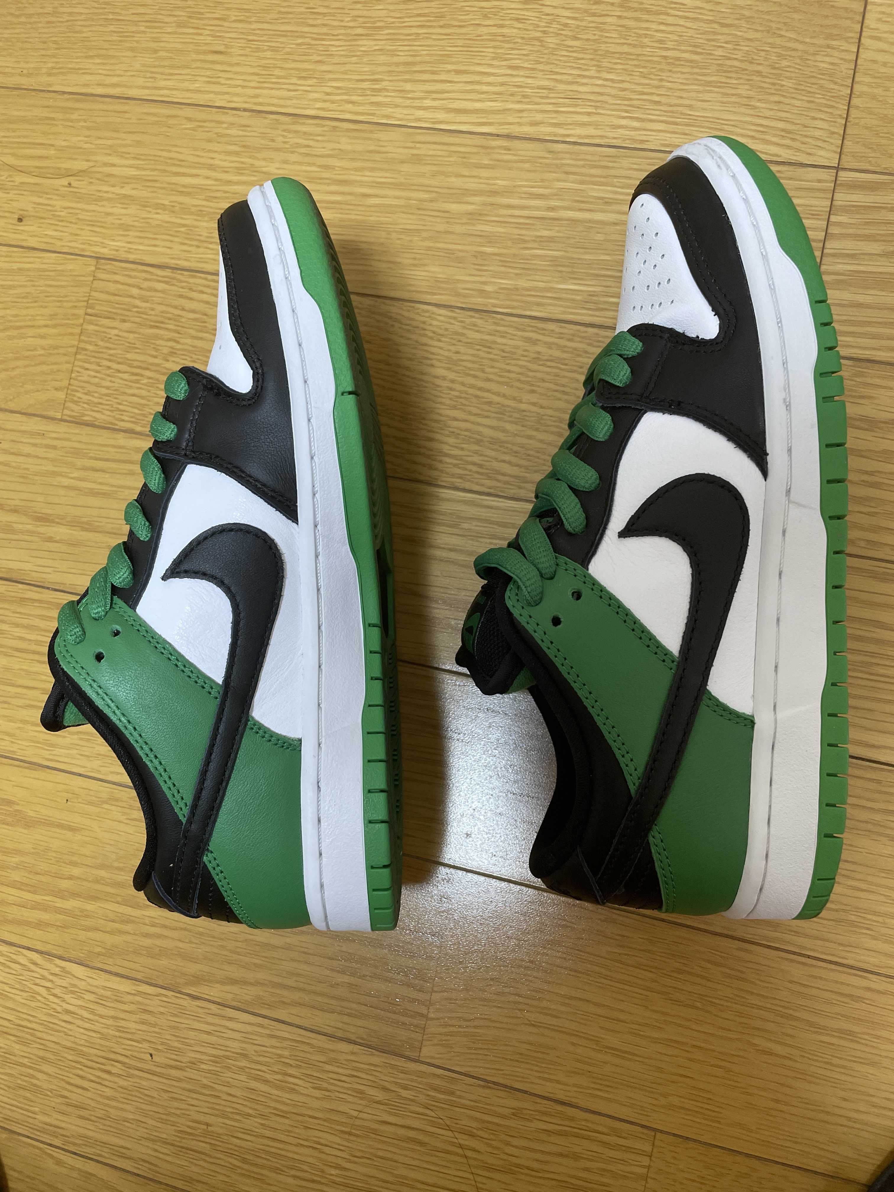 Nike SB Dunk Low Pro "Black and Classic Green"