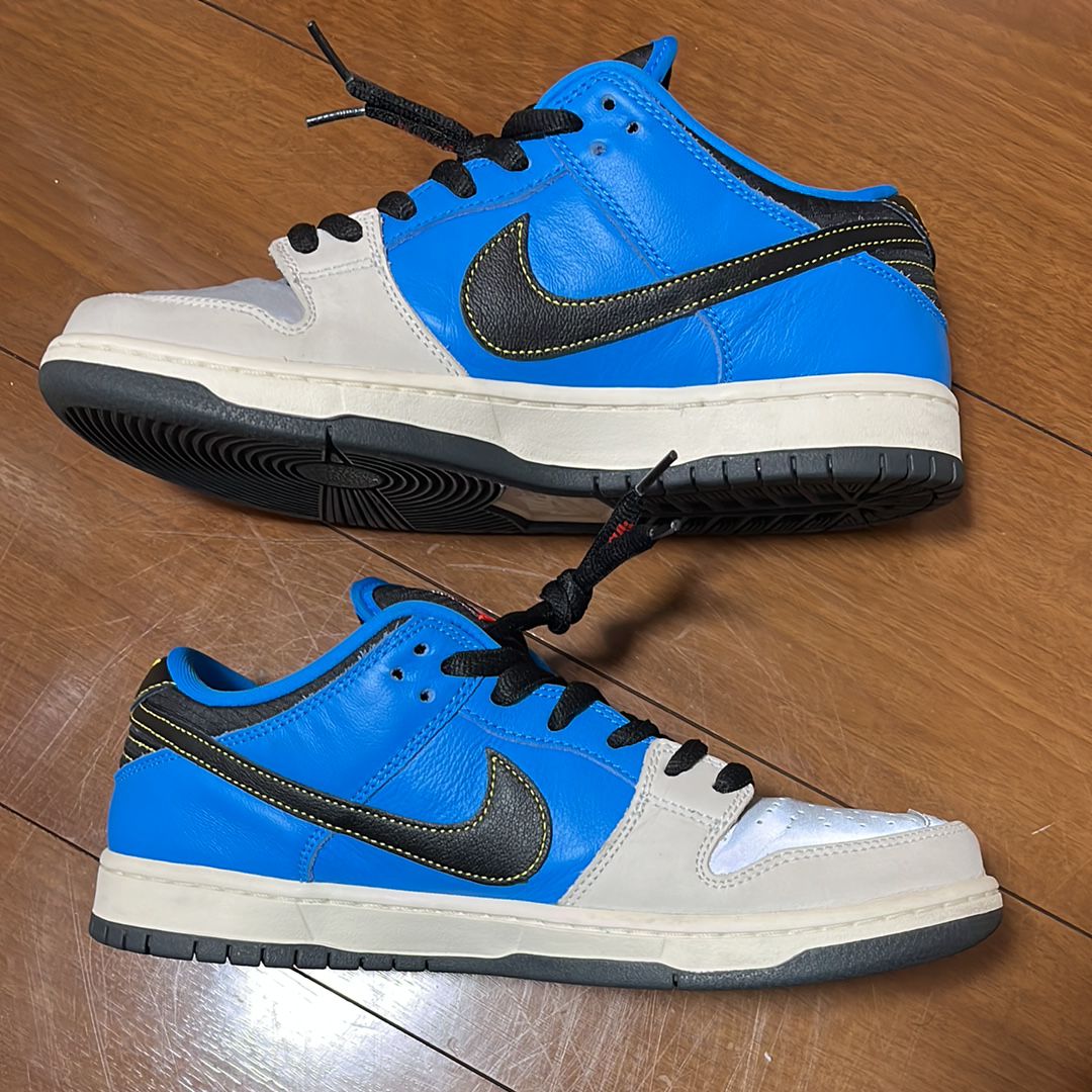 Instant Skateboards × Nike SB Dunk Low "Blue Hero"