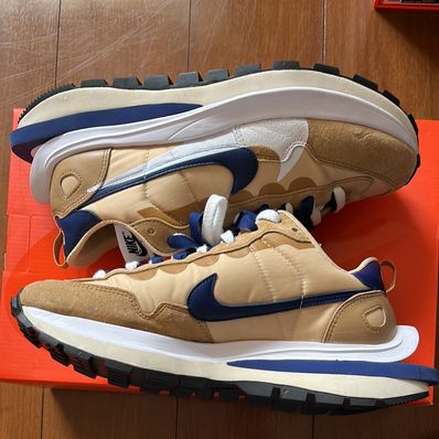 Sacai × Nike Vapor Waffle "Sesame And Blue Void"