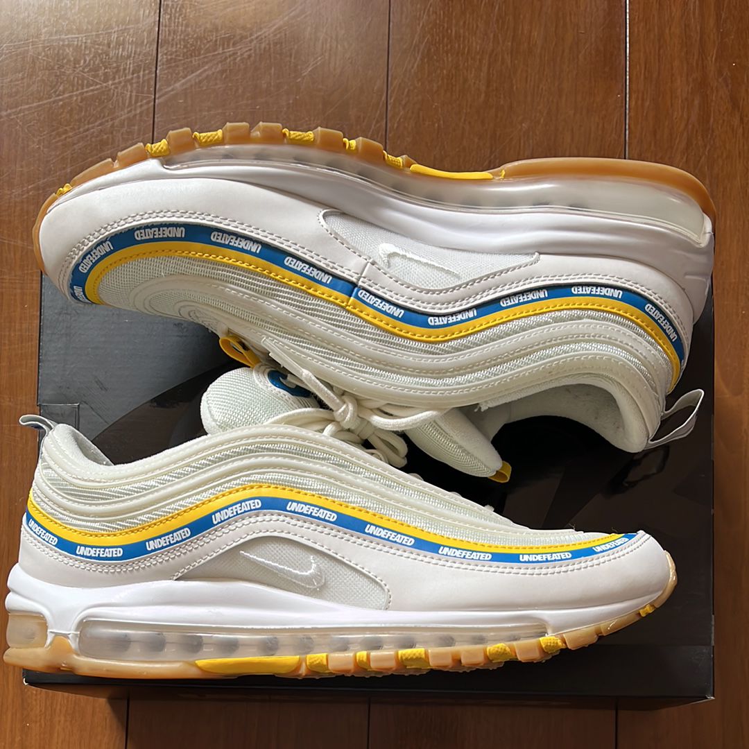 UNDEFEATED × Nike Air Max 97 "White"