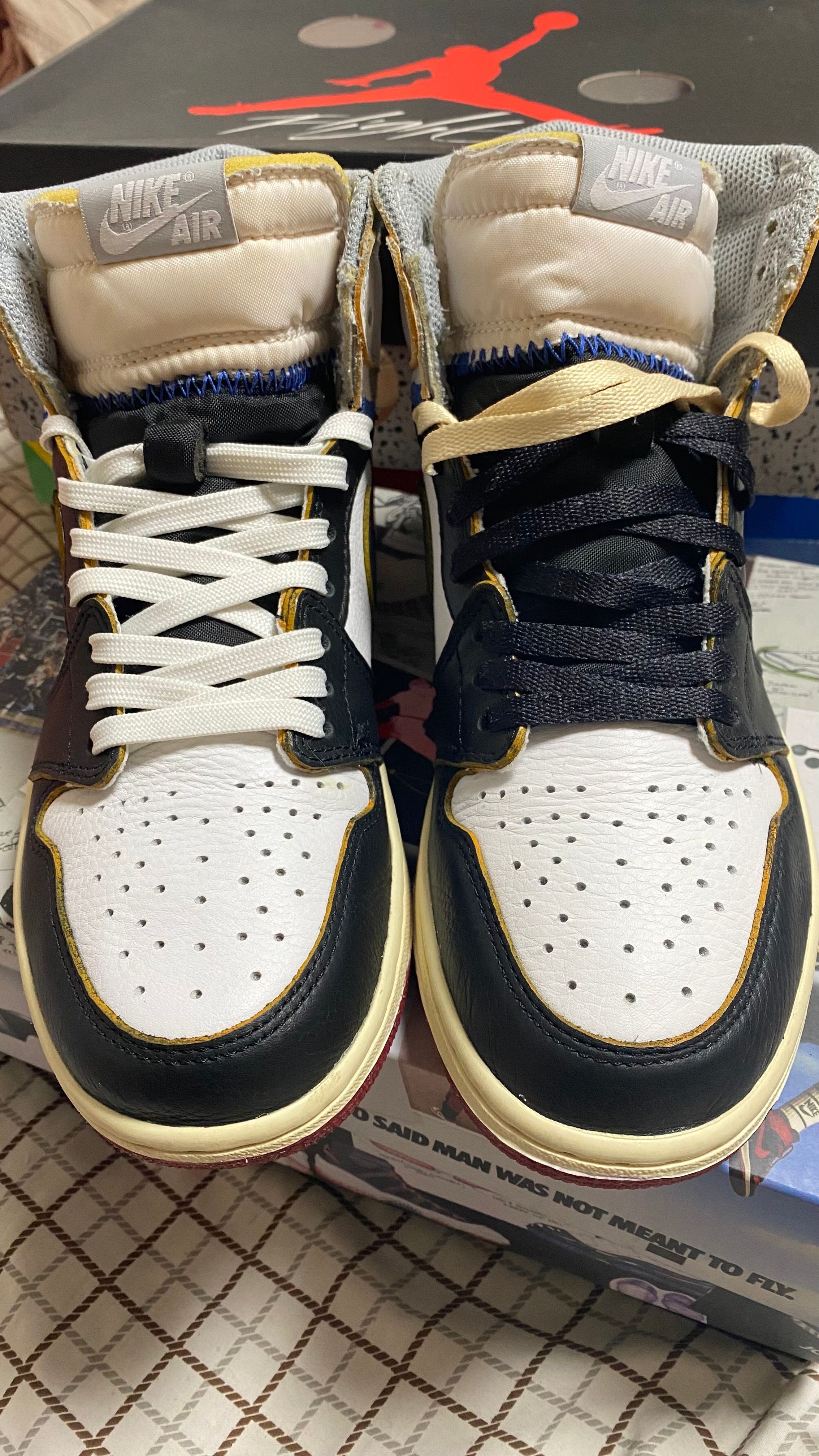 UNION × Nike Air Jordan 1 Retro High OG NRG "Varsity Red/Wolf Grey"