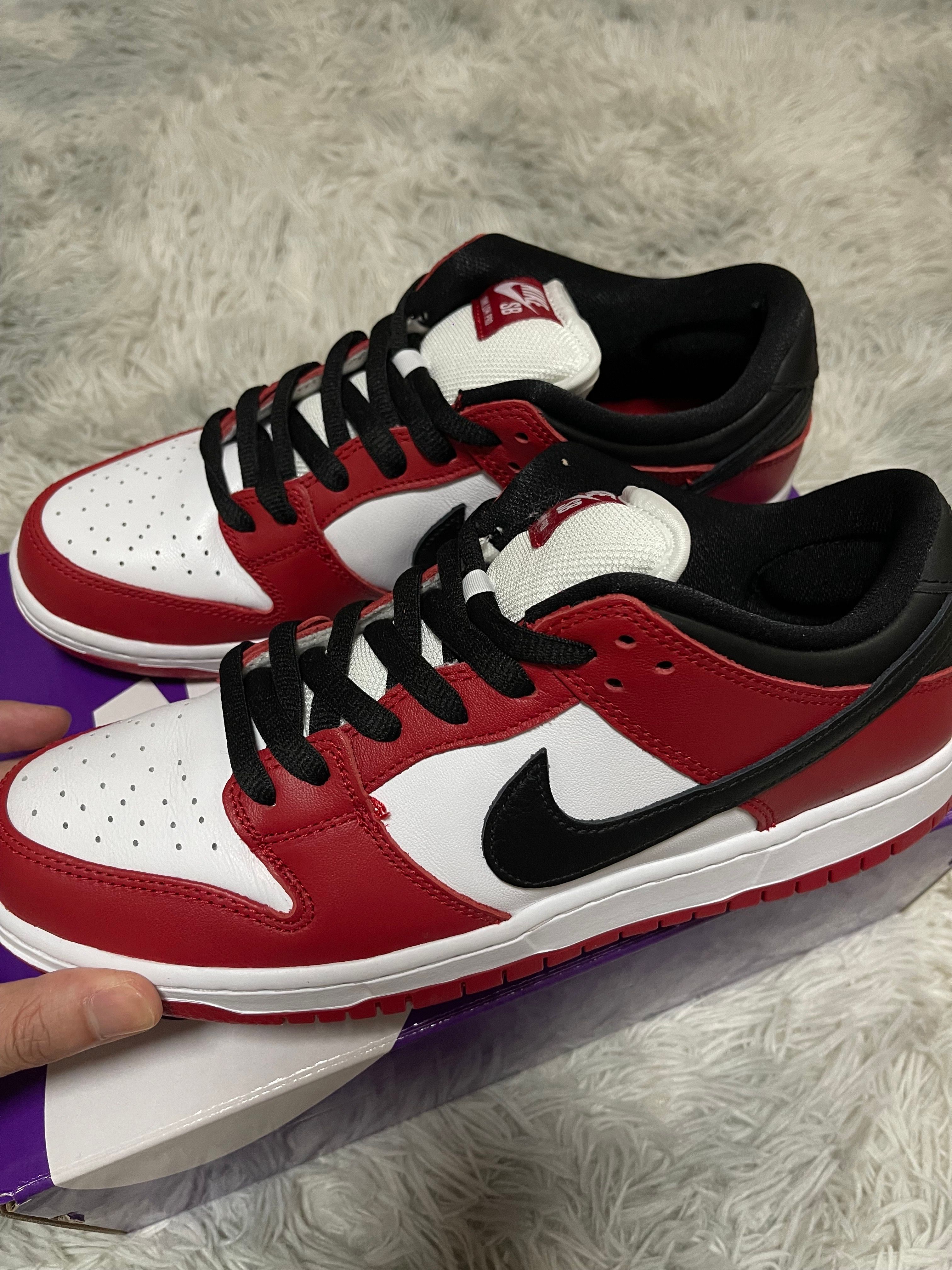Nike SB Dunk Low Pro "J-Pack Chicago/Varsity Red and White"