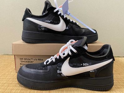Off-White × Nike Air Force 1 Low "Black"
