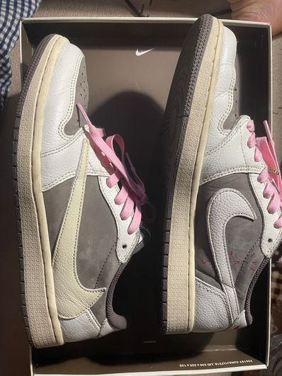 Travis Scott × Nike Air Jordan 1 Low OG SP "Reverse Mocha/Sail and Ridgerock"
