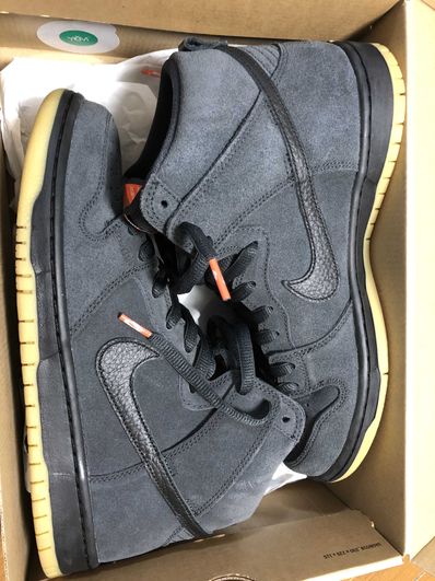 Nike SB Dunk High Orange Label "Dark Grey"