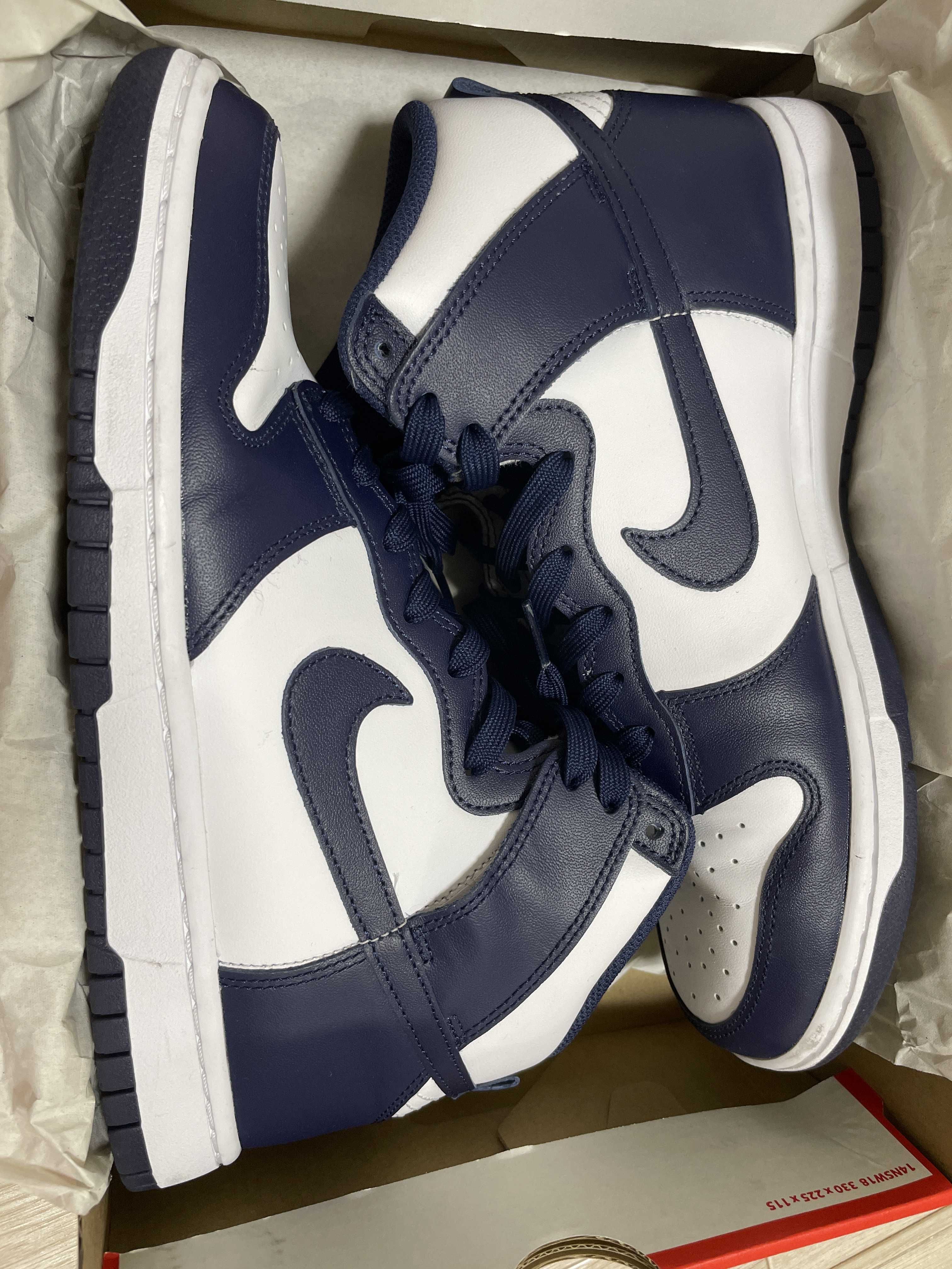 Nike Dunk High "Championship Navy"