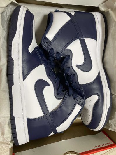 Nike Dunk High "Championship Navy"