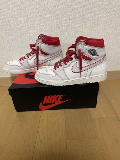 Nike Air Jordan 1 Retro High OG "Sail/University Red"