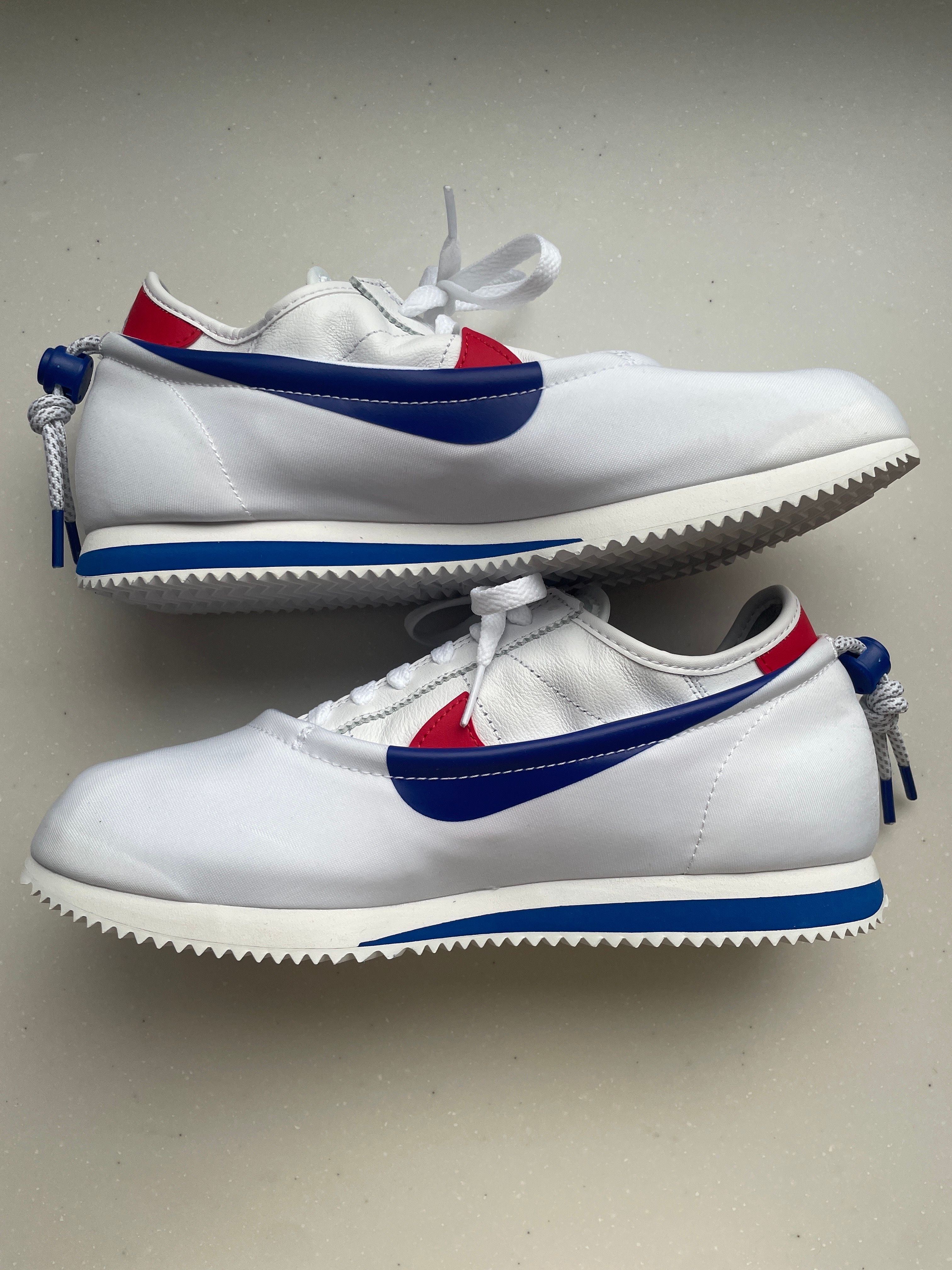 CLOT × Nike Cortez "White and Game Royal"