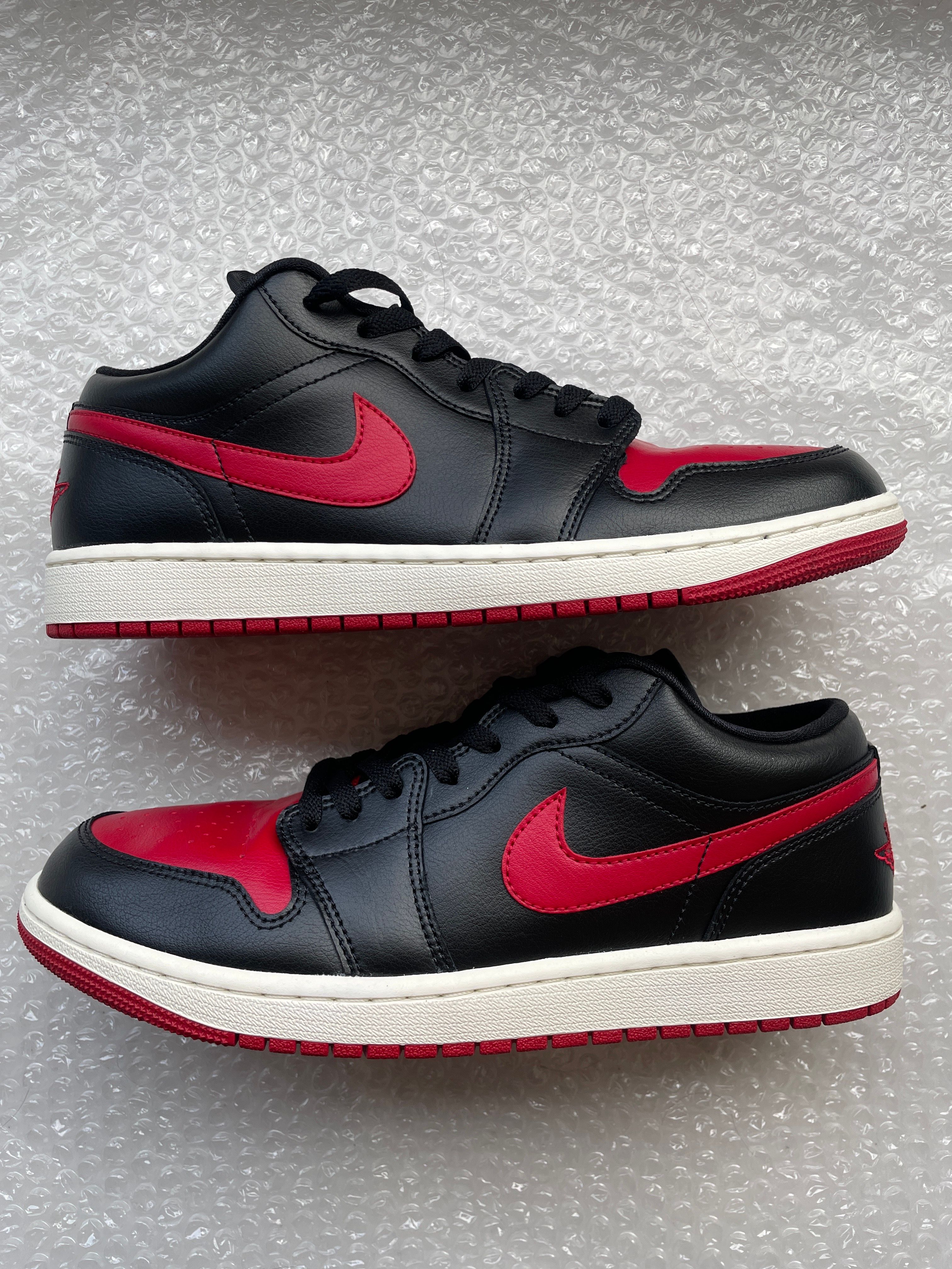 Nike Women's Air Jordan 1 Low "Bred/Sail"