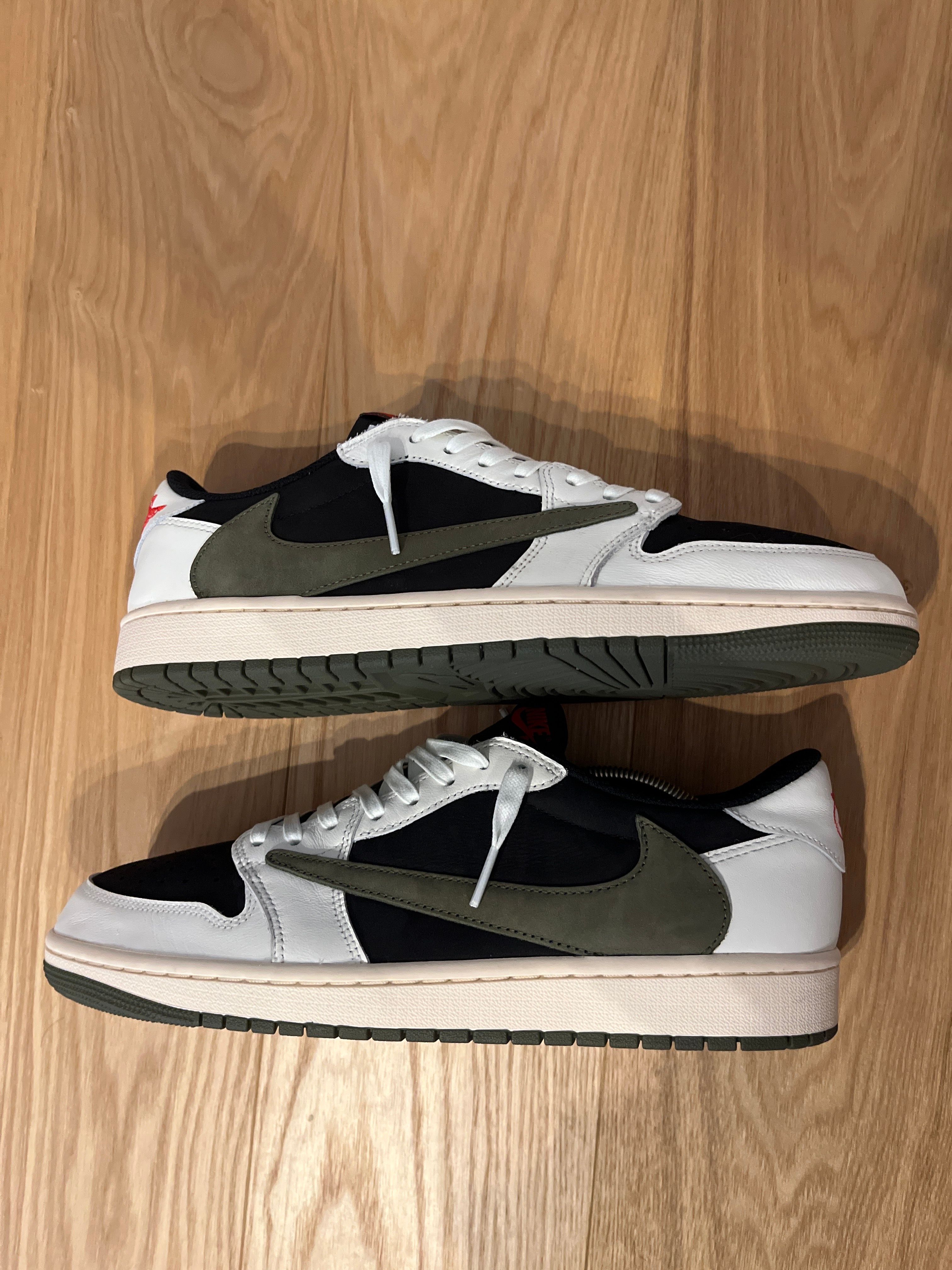 Travis Scott × Nike Women's Air Jordan 1 Low OG "Medium Olive"