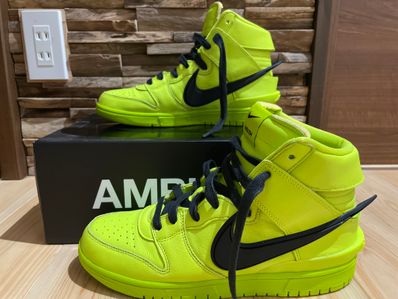 AMBUSH × NIKE DUNK HIGH "FLASH LIME"