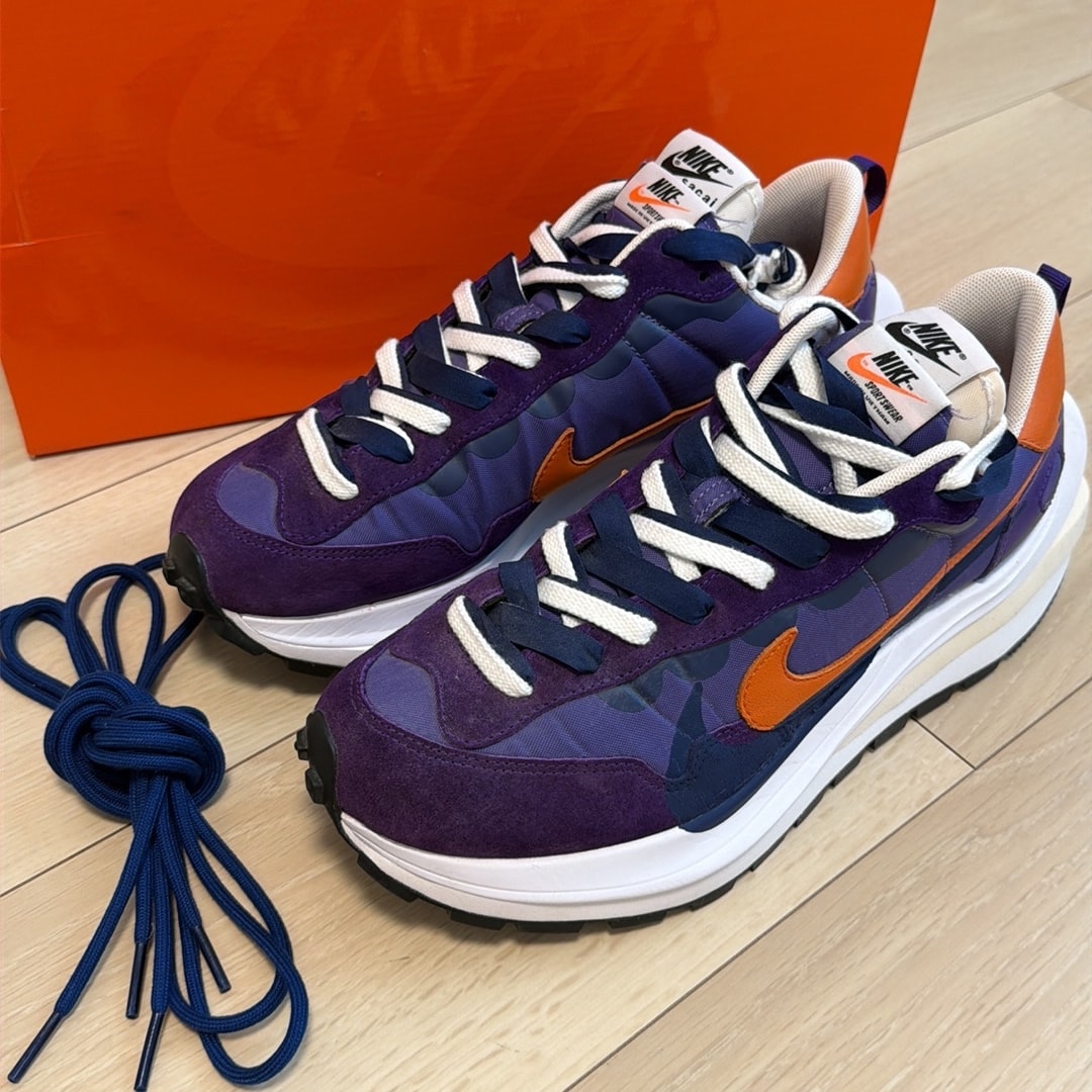 sacai × Nike Vapor Waffle "Dark Iris"