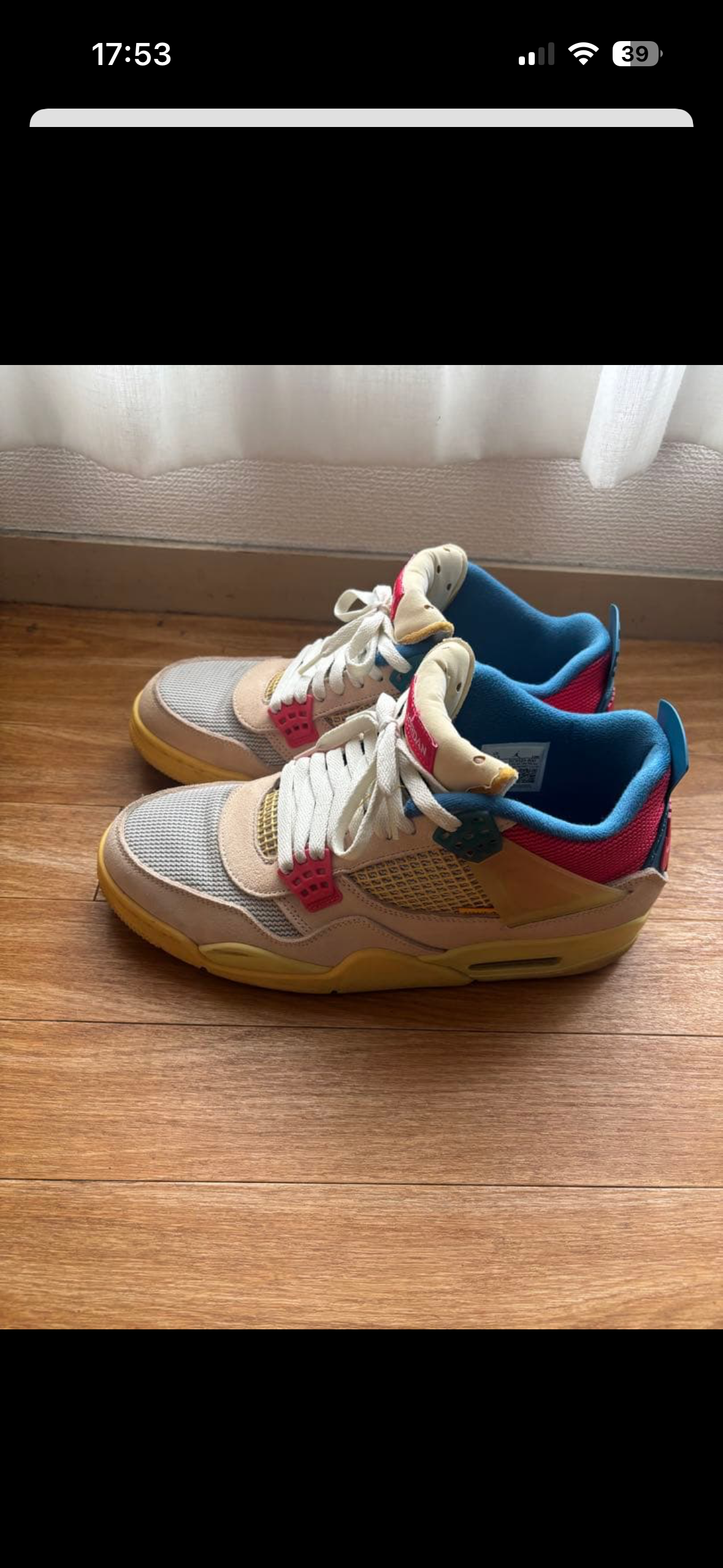 UNION × Nike Air Jordan 4 SP "Guava Ice/Light Fusion Red"