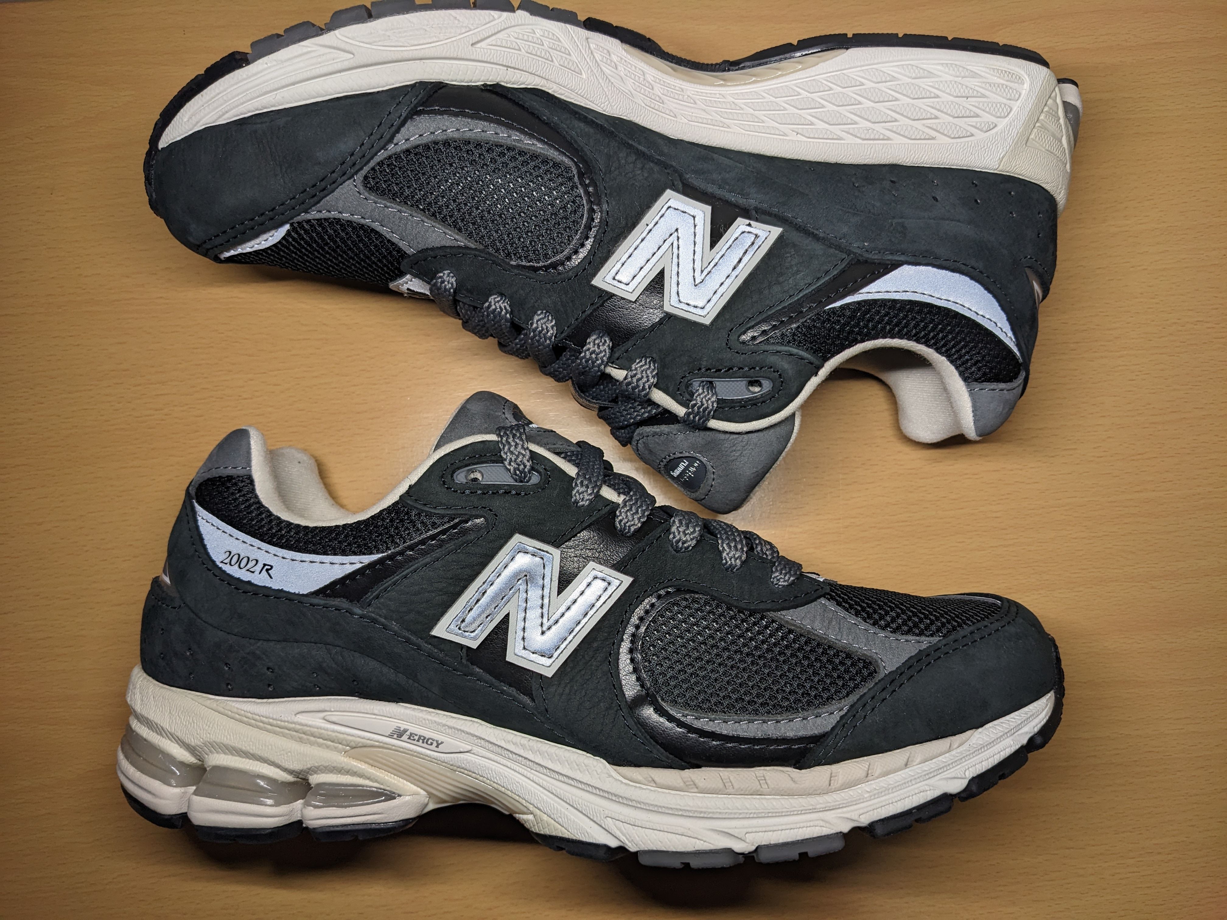 New Balance 2002R "Black Castlerock Timberwolf"