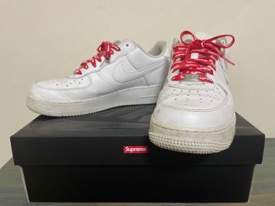 Supreme × Nike Air Force 1 Low "White"