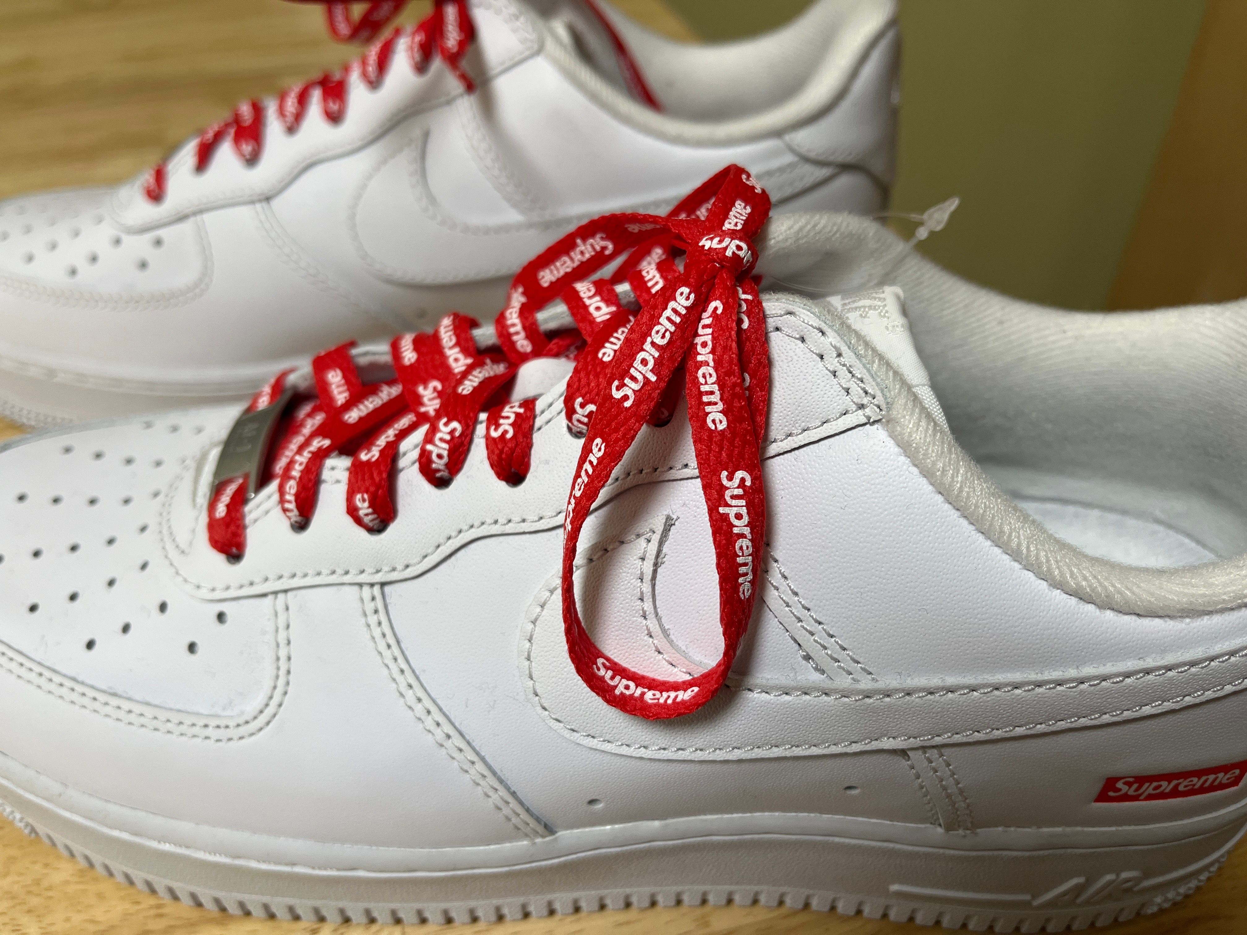 Supreme × Nike Air Force 1 Low "White"