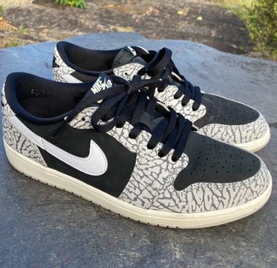 Nike Air Jordan 1 Retro Low OG "Black Cement"