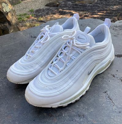 Nike air max 2025 97 triple white reflective