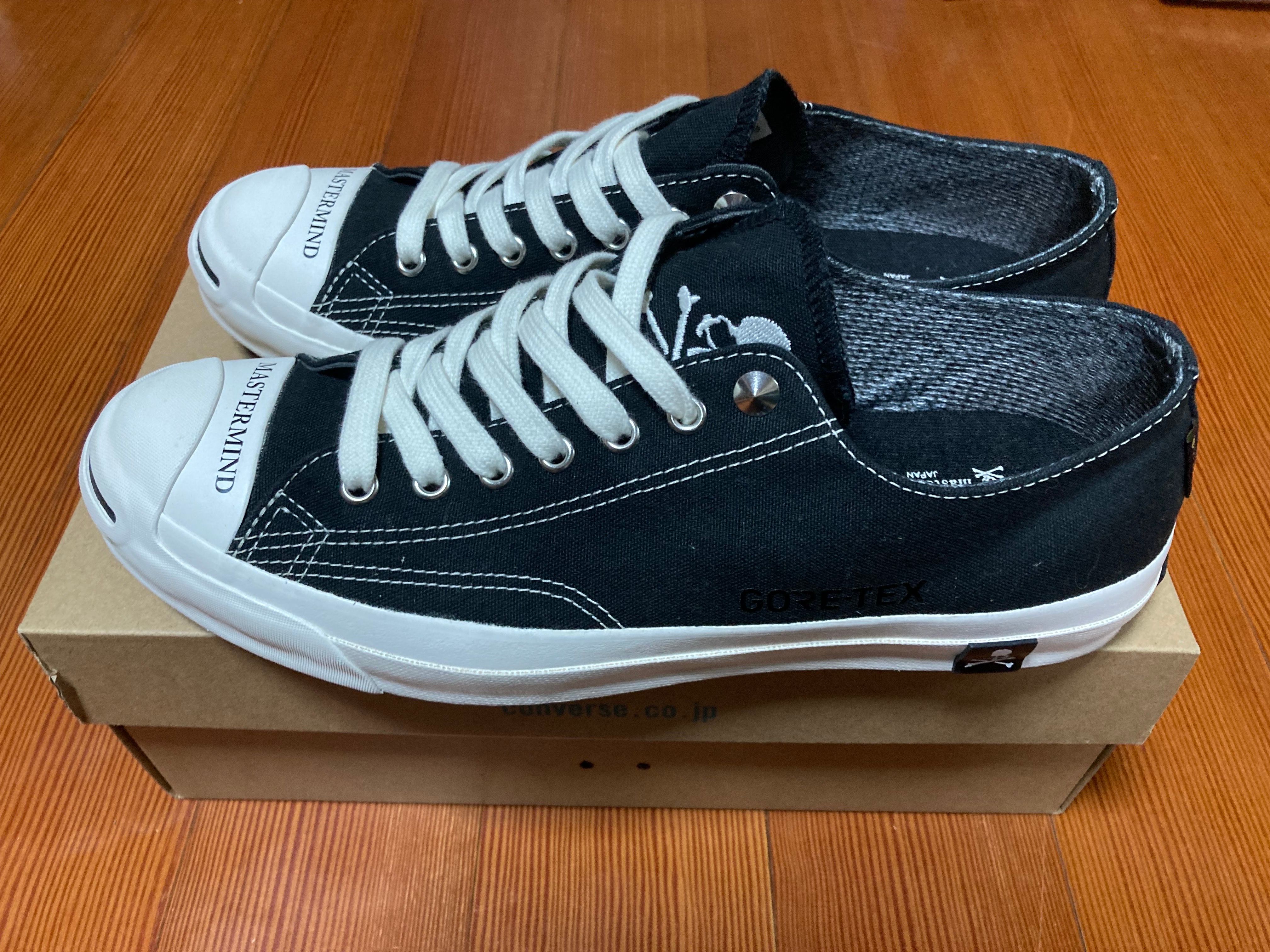 mastermind JAPAN × Converse Jack Purcell GORE-TEX RH Low "Black"