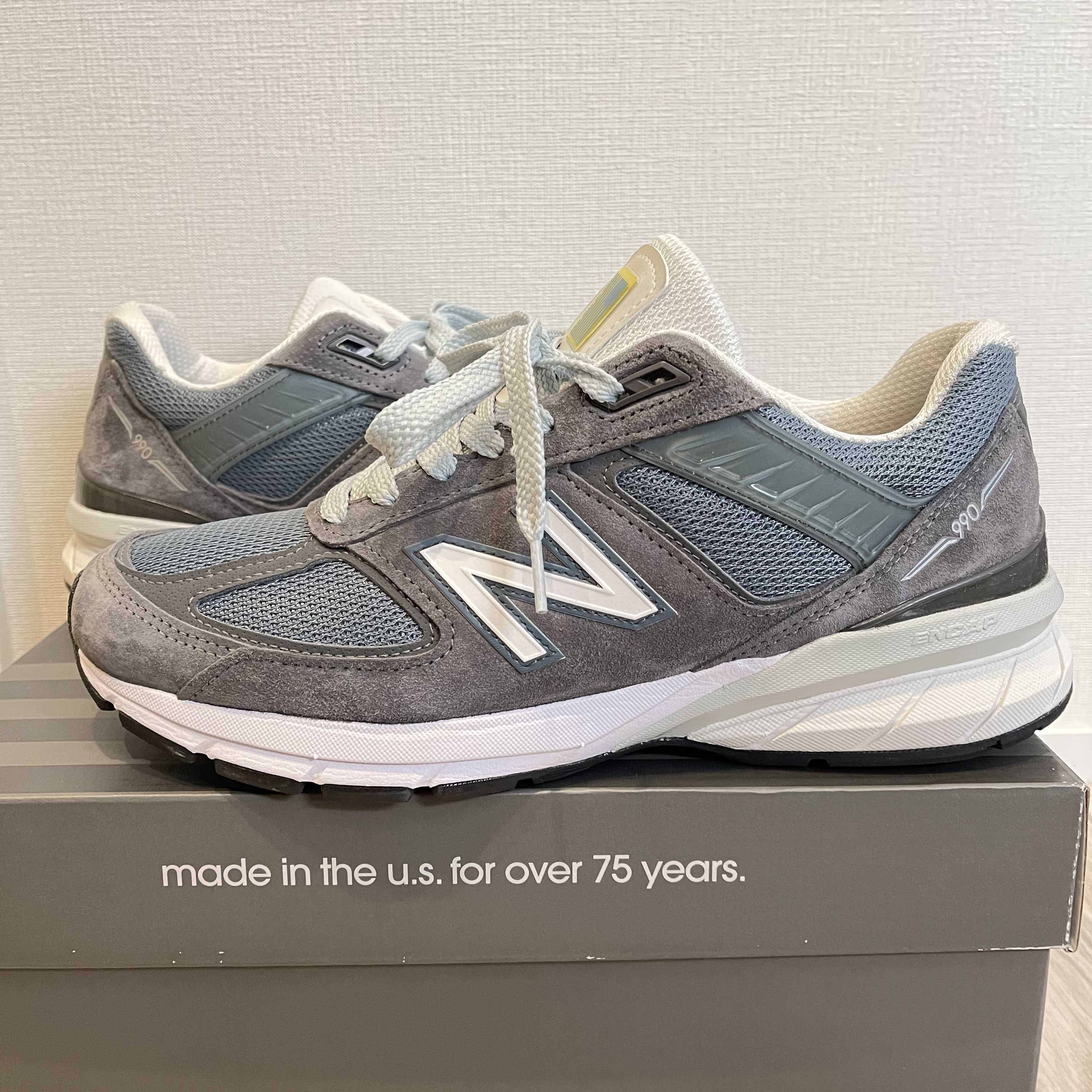 SSZ × Akio Hasegawa × New Balance 990V5 "Gray"