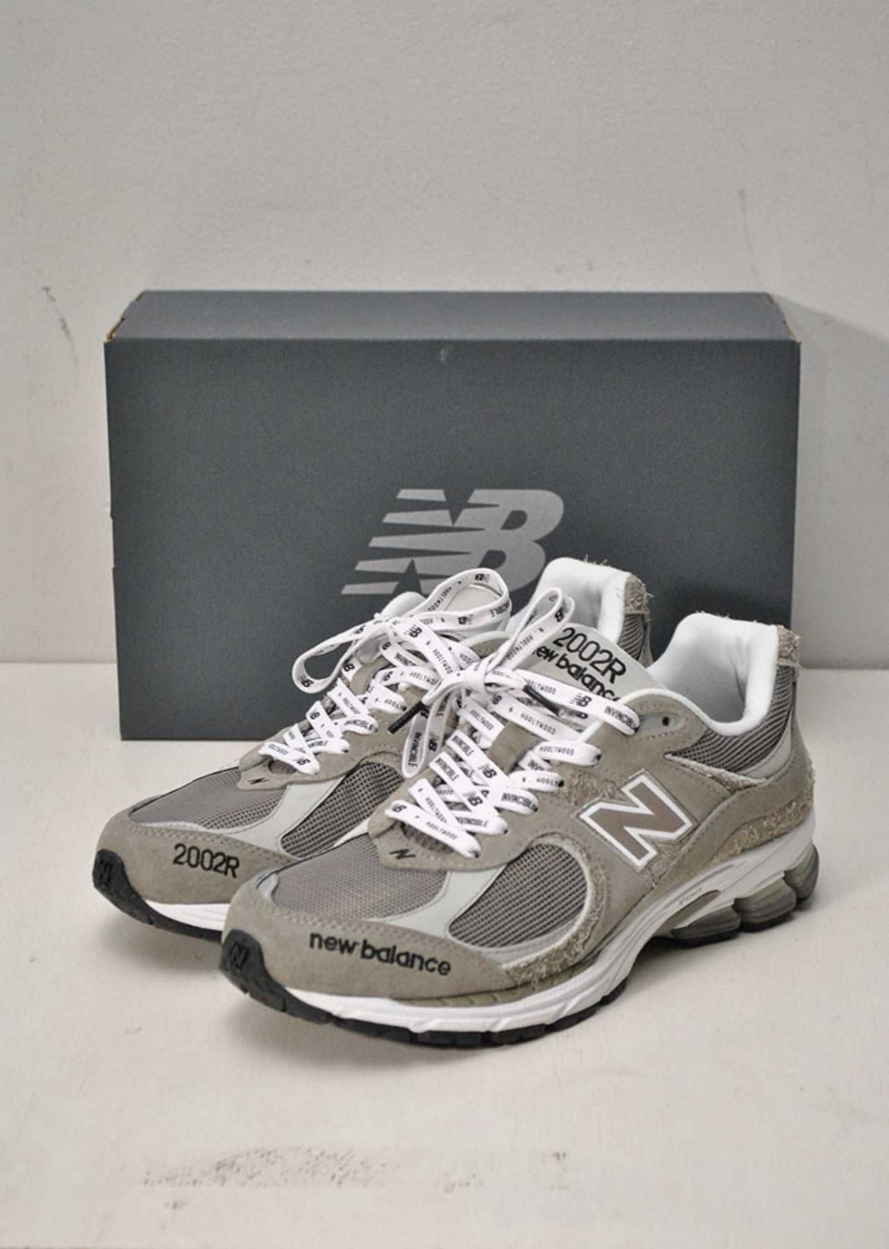 N.HOLLYWOOD × INVINCIBLE × New Balance 2002R "Gray"