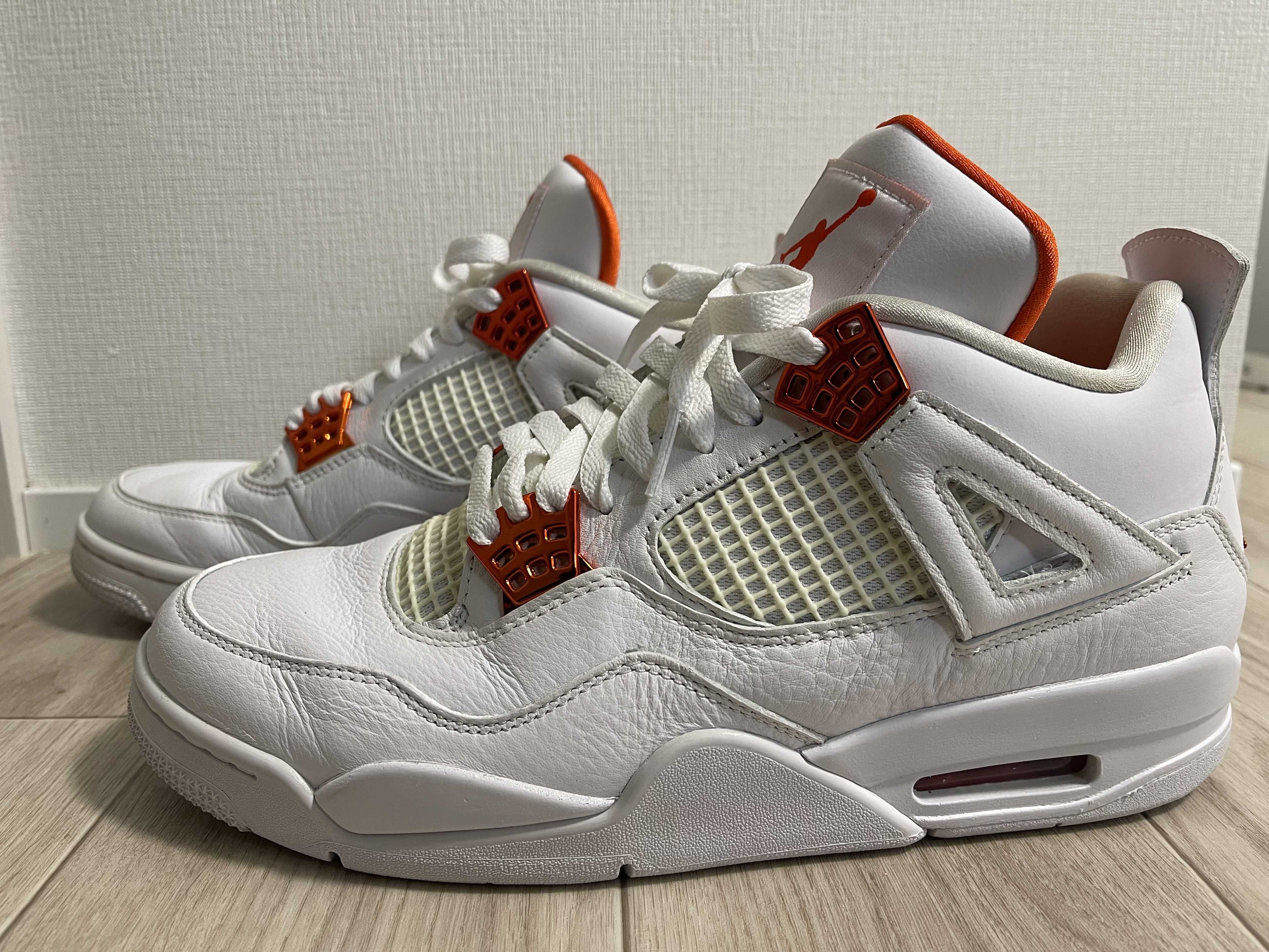 Nike Air Jordan 4 Retro "White/Team Orange"