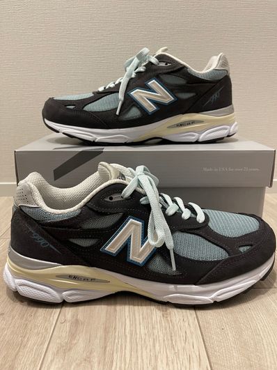 KITH × New Balance 990V3 "Steel Blue"