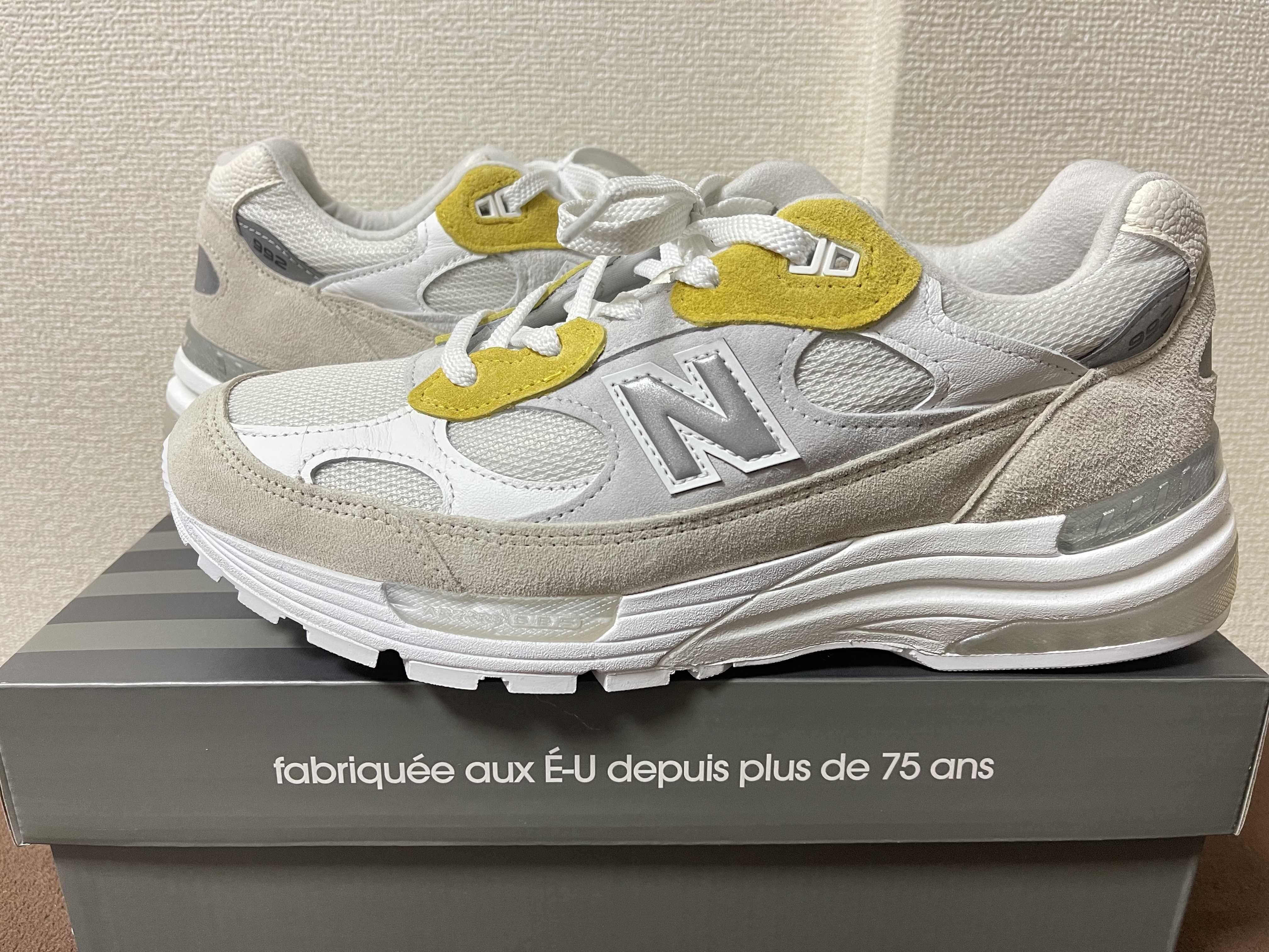 Paperboy × New Balance 992 "Fried Egg"