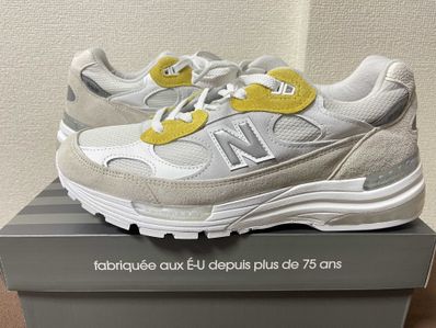 Paperboy × New Balance 992 "Fried Egg"