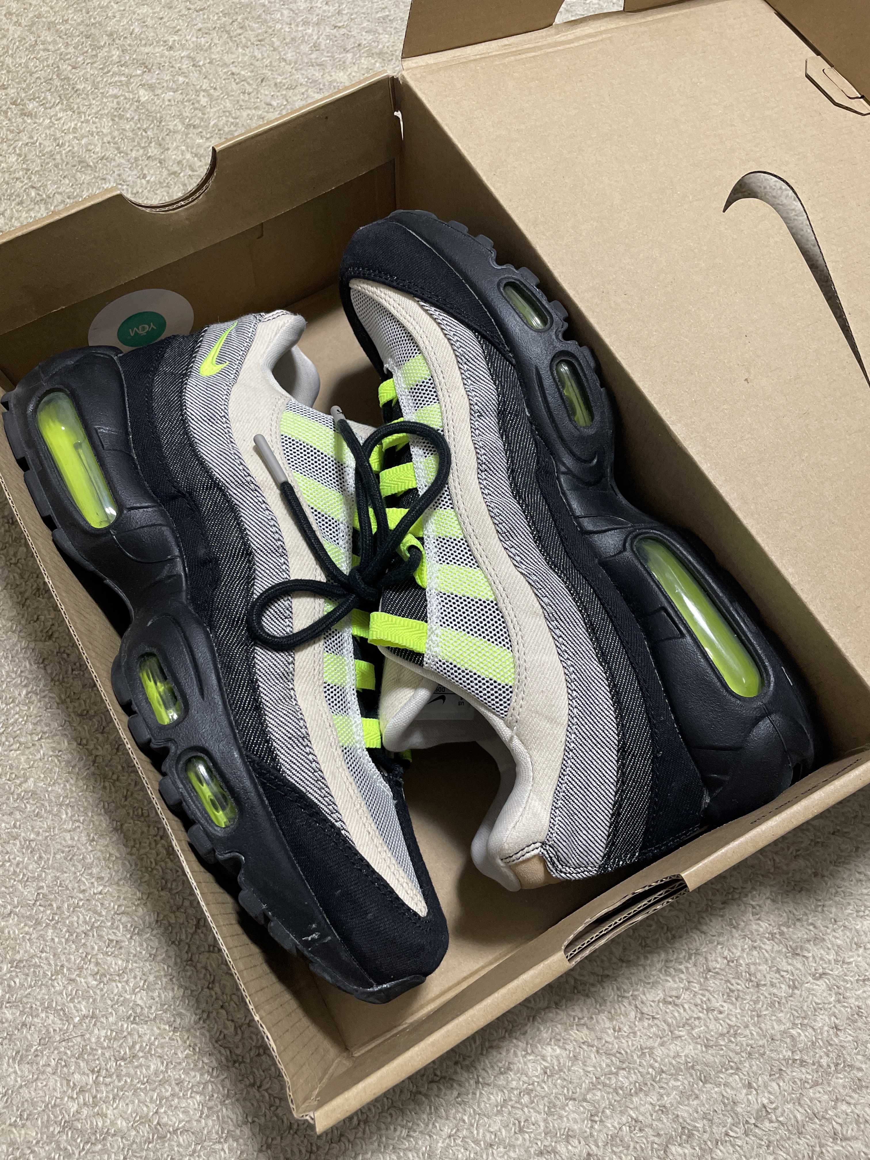 DENHAM × Nike Air Max 95 "Volt"