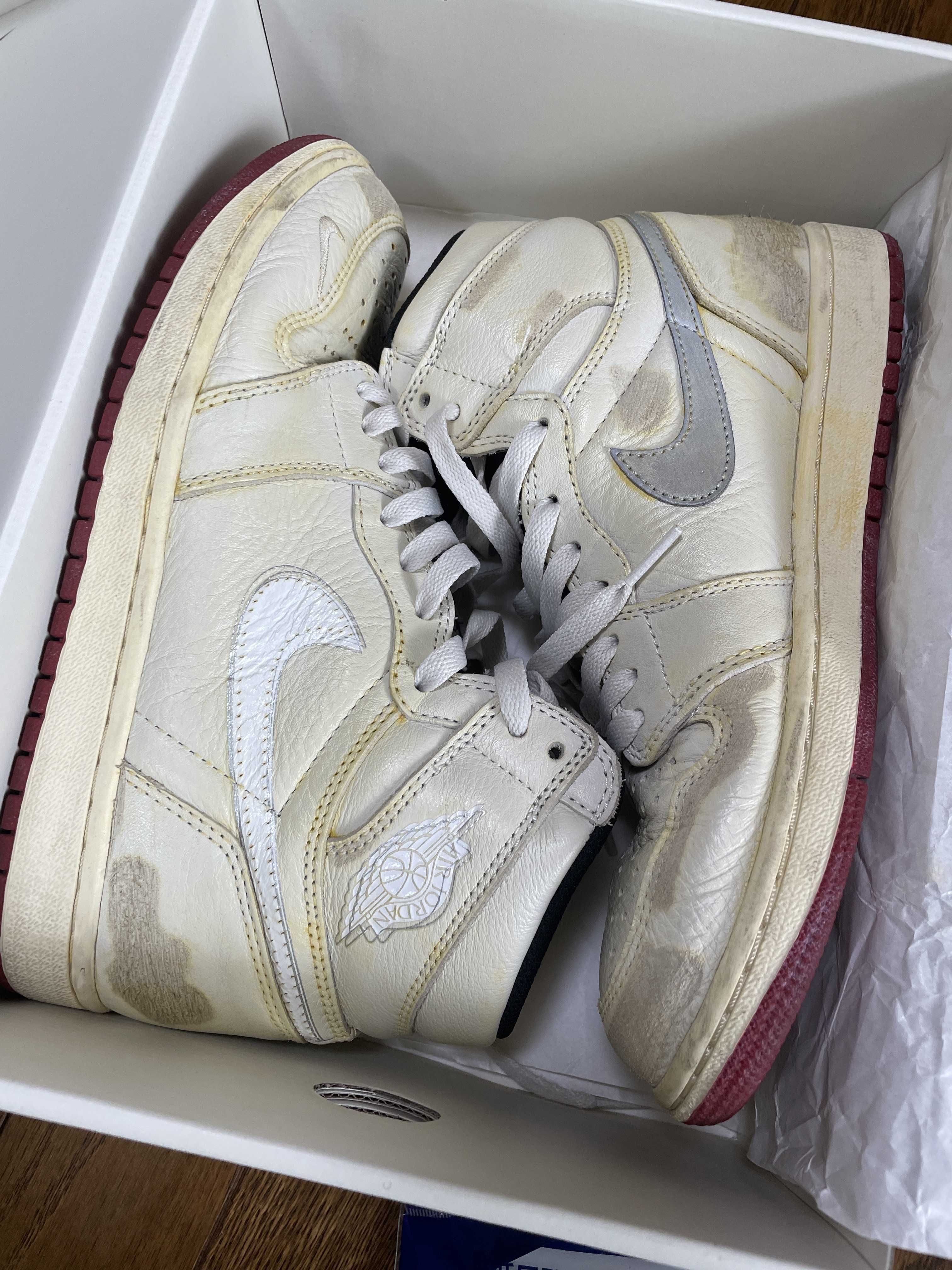 Nigel Sylvester × Nike Air Jordan 1 Retro High OG "Sail"