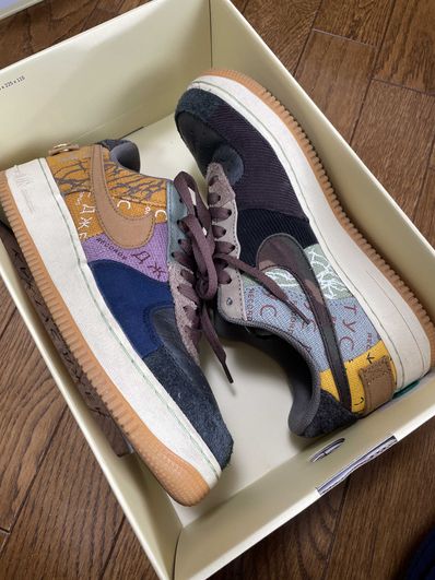 Travis Scott × Nike Air Force 1 Low Cactus Jack "Multi Color"