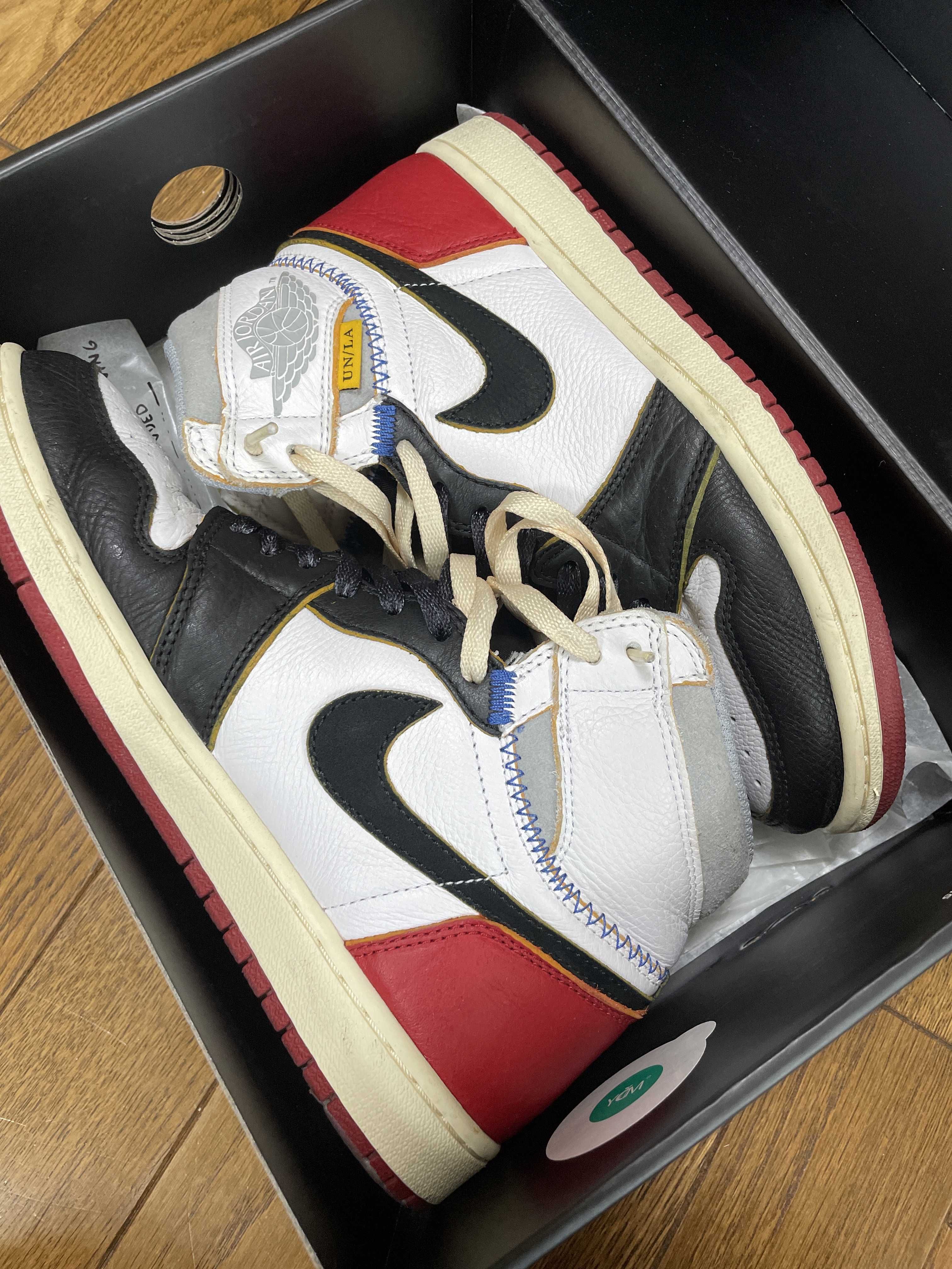 UNION × Nike Air Jordan 1 Retro High OG NRG "Varsity Red/Wolf Grey"