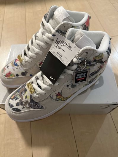 Supreme × Nike SB Dunk High "Rammellzee"