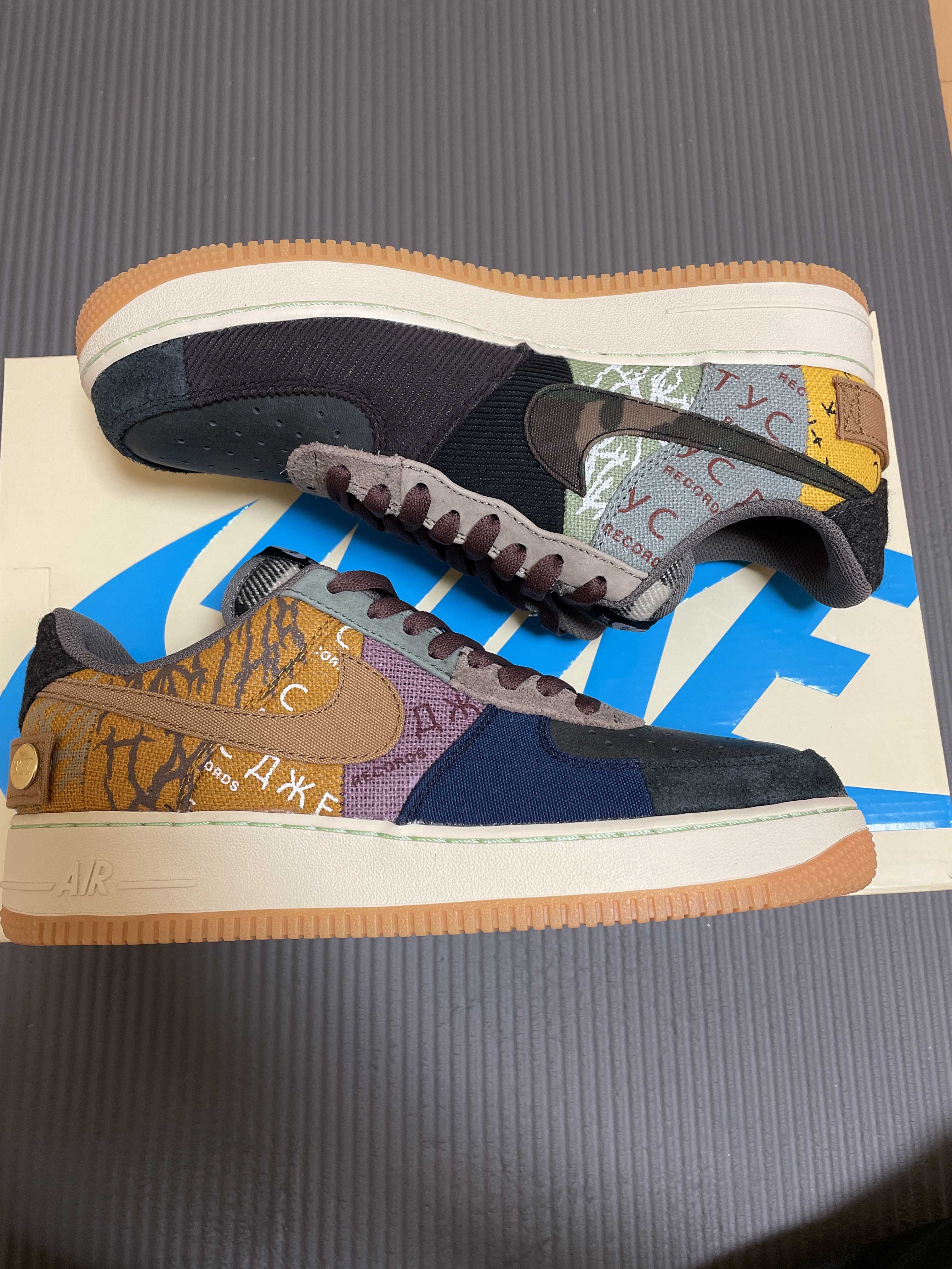 Travis Scott × Nike Air Force 1 Low Cactus Jack "Multi Color"