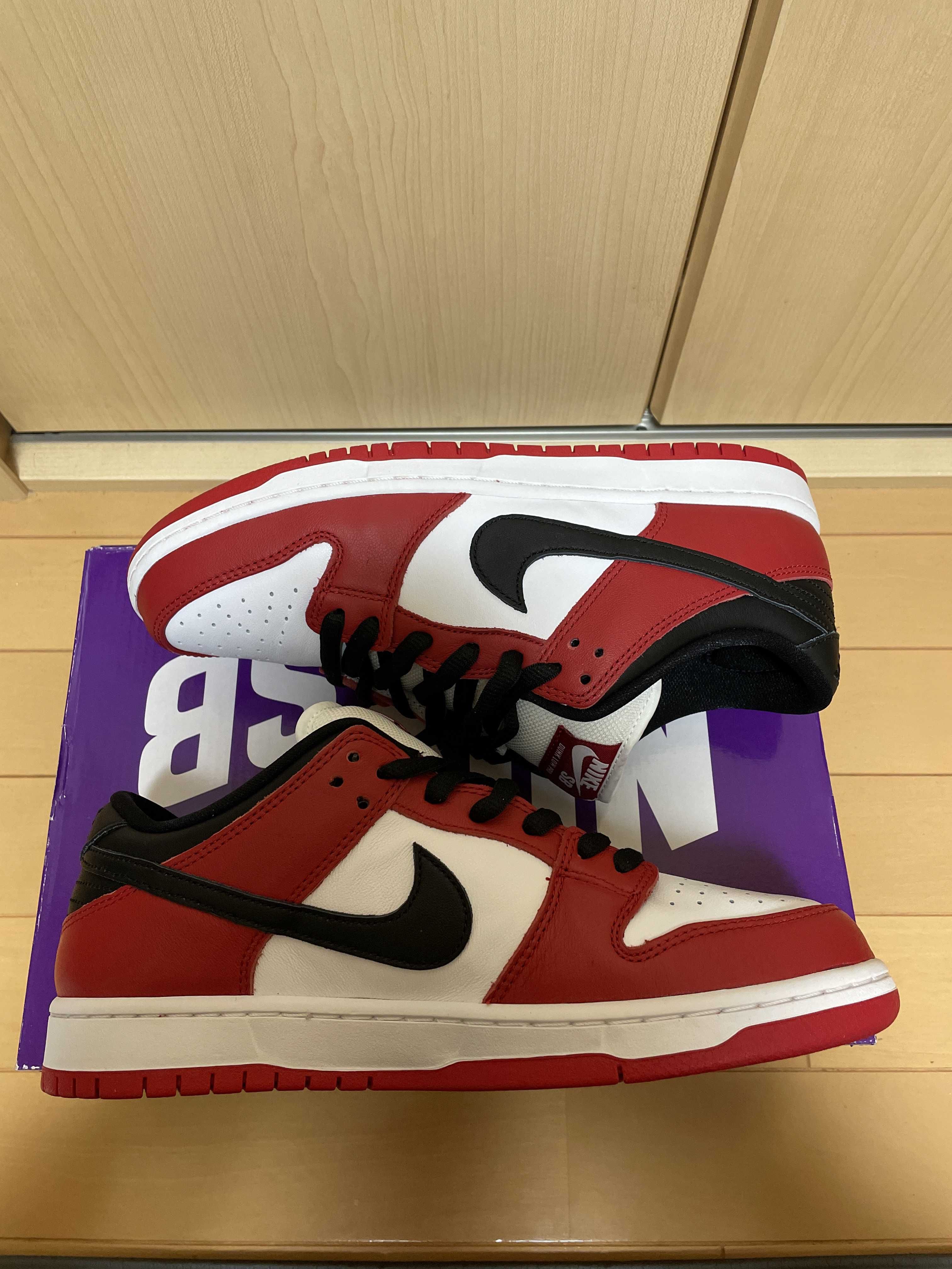 Nike SB Dunk Low Pro "J-Pack Chicago/Varsity Red and White"