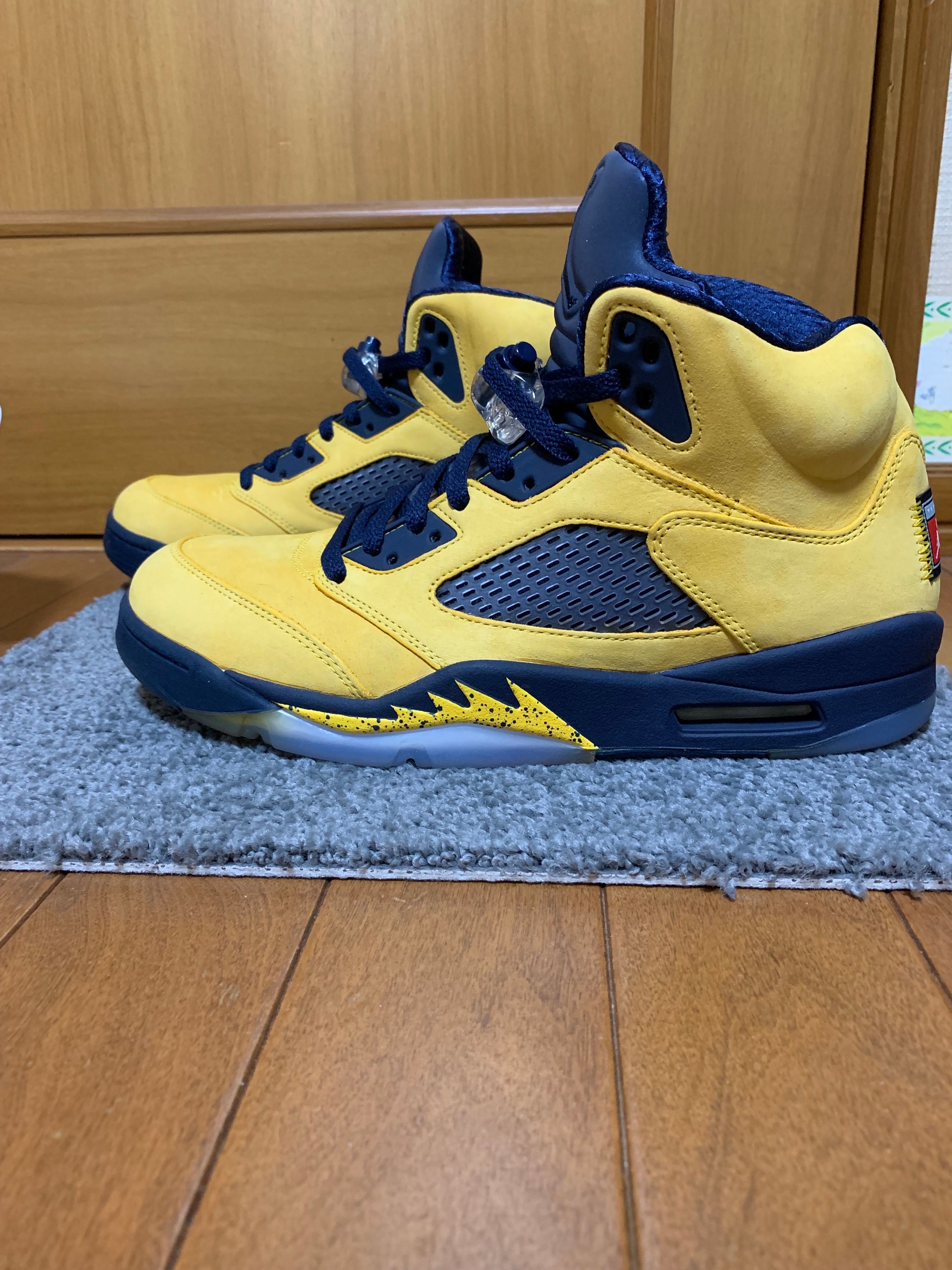 NIKE AIR JORDAN 5 "MICHIGAN"