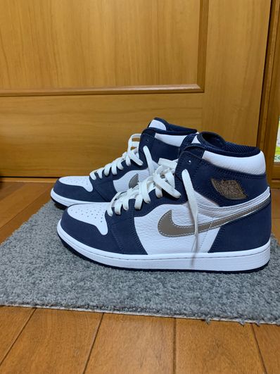 Nike Air Jordan 1 High OG CO.JP "White/Midnight Navy" (2020)(ブリーフケースなし)